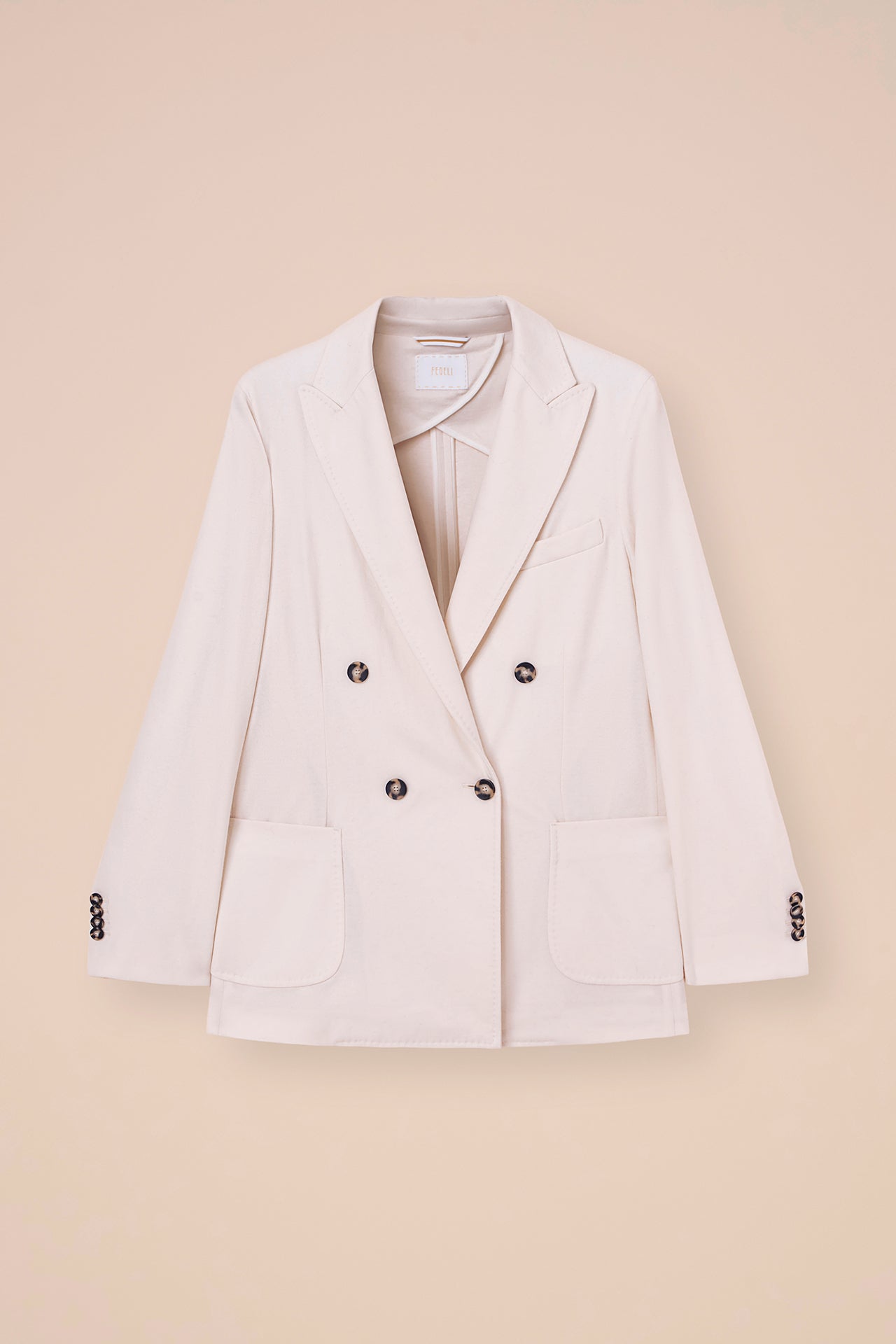 New Dandy blazer doppiopetto in cashmere flanel - ICE
