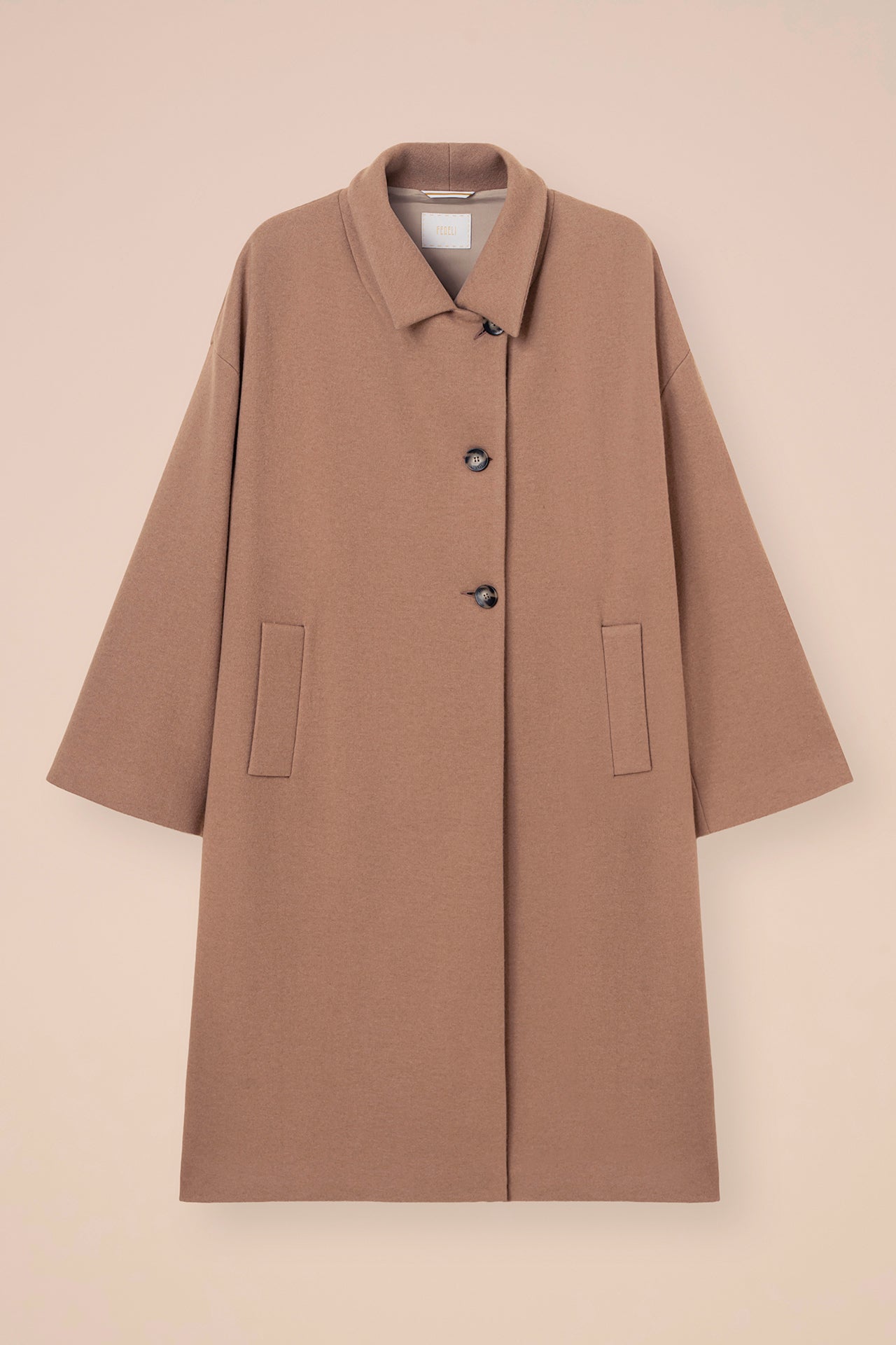 Ametista Cashmere Flanel Double Overcoat - DUNES