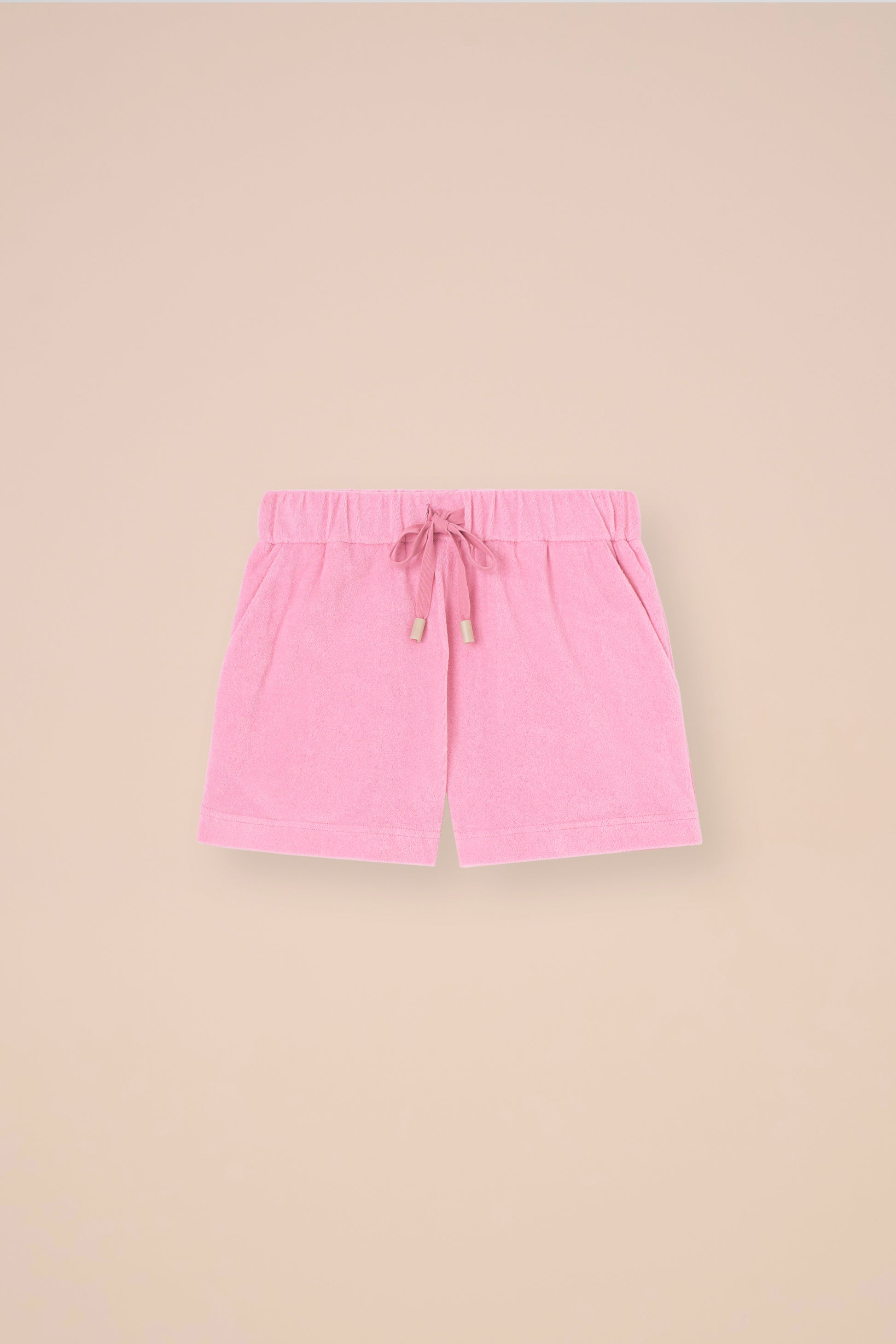Orosei Terry Cotton Shorts - WHITE