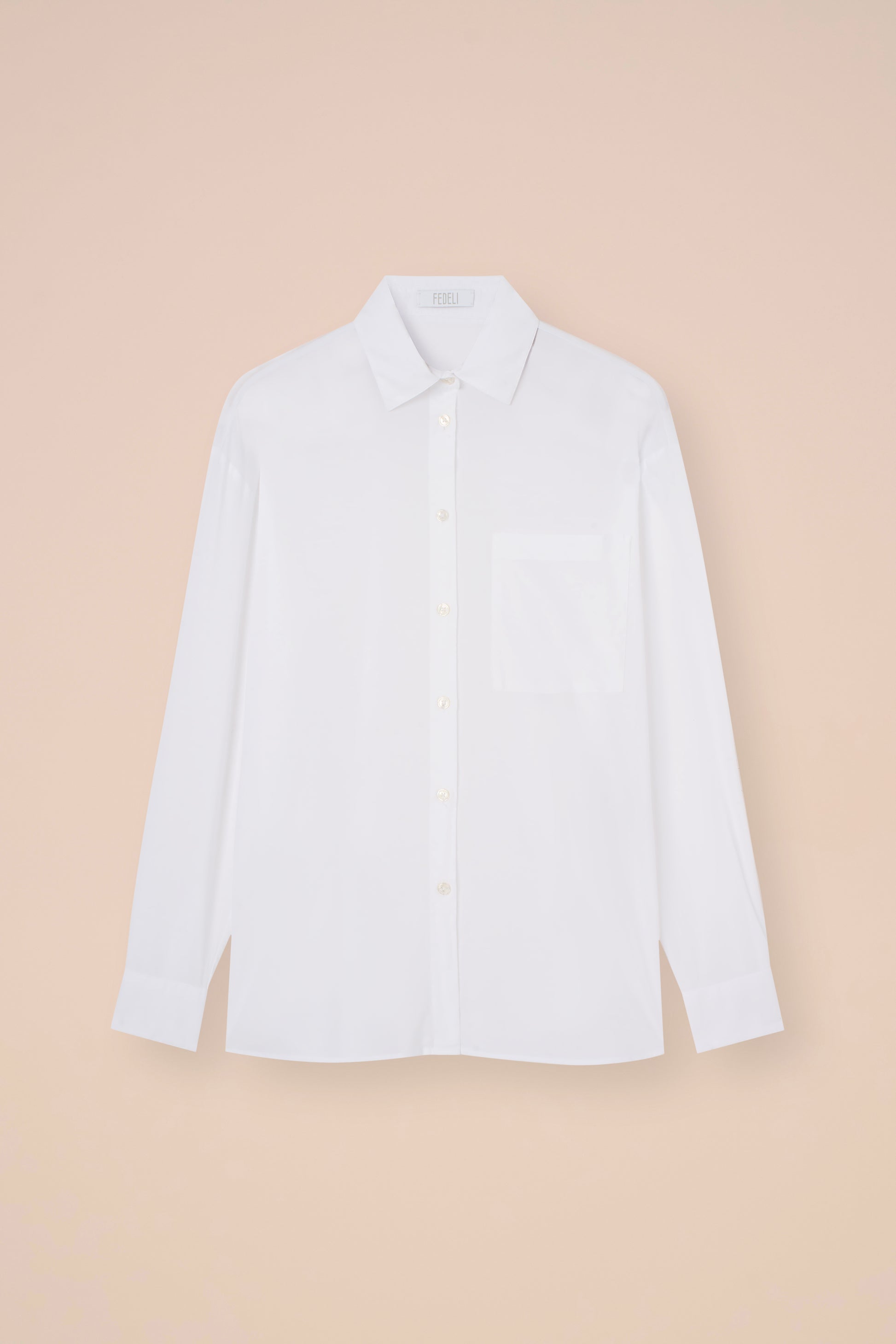 Palmaria Cotton Voile Shirt - SKYBLUE