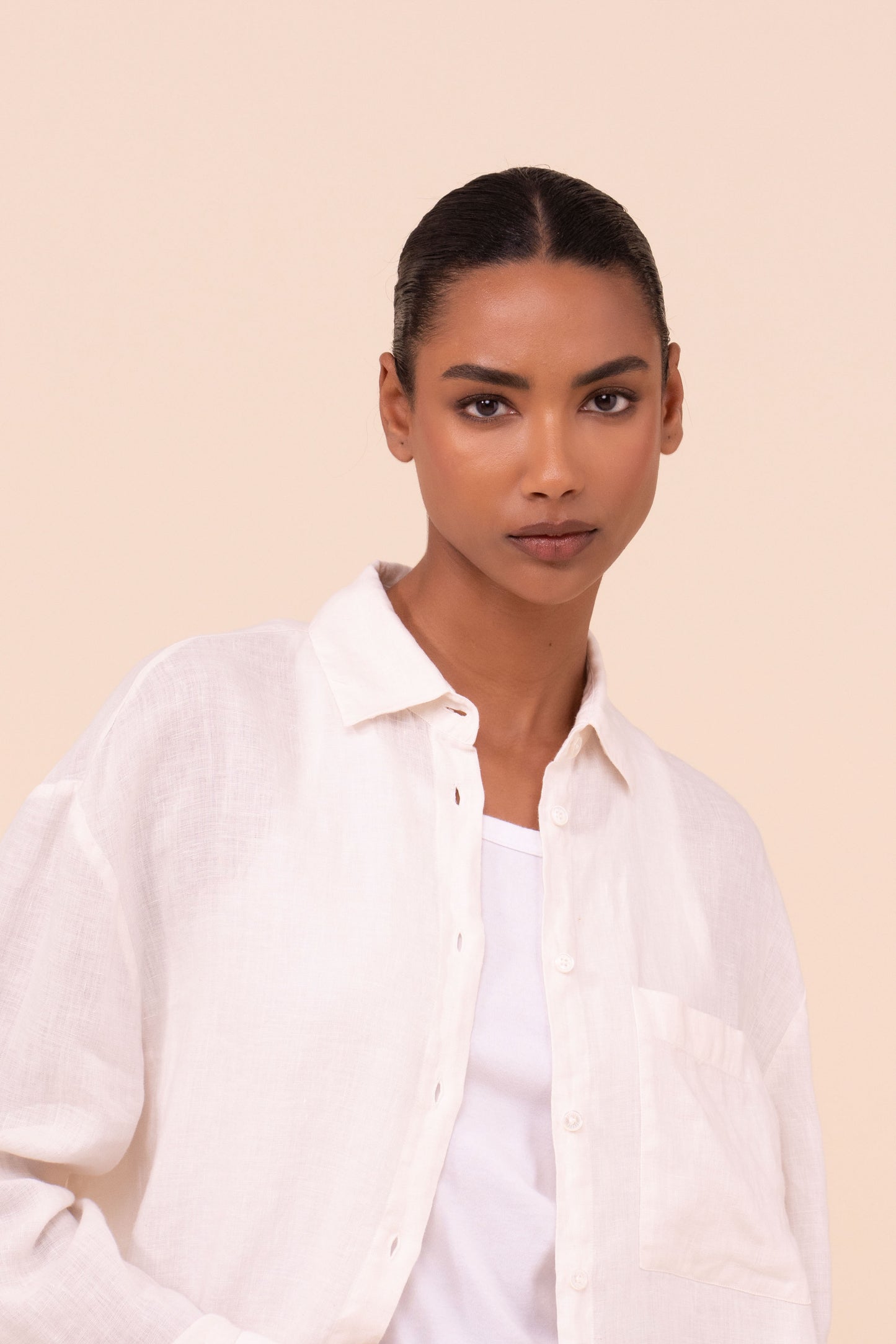 Palmaria camicia in lino - LINEN