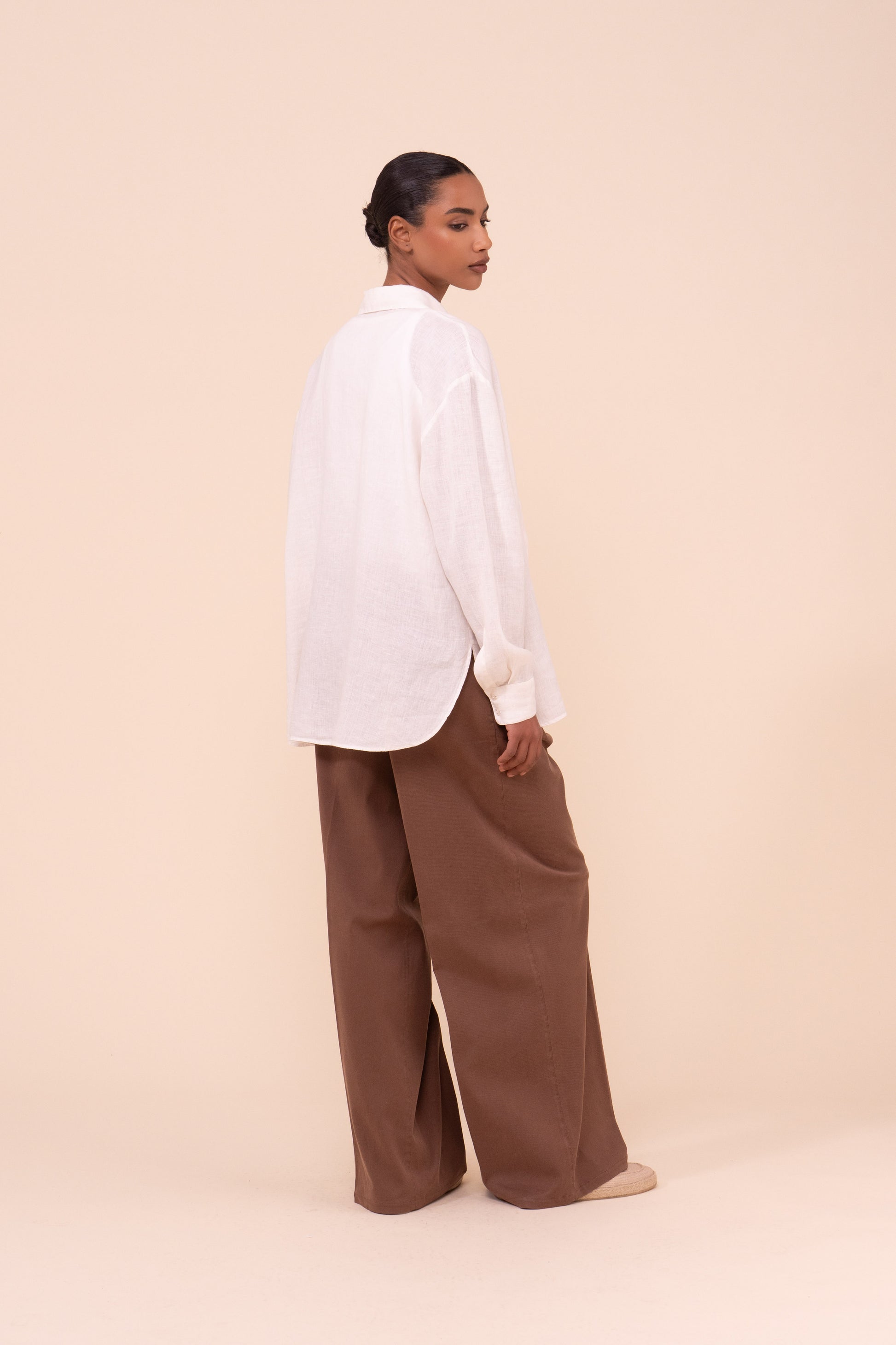Palmaria camicia in lino - LINEN