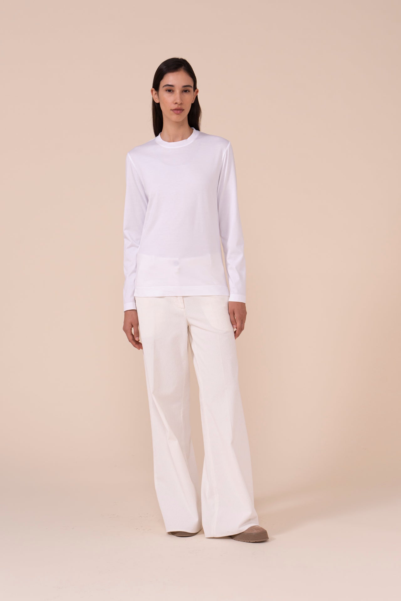 Extreme Organic Cotton Long Sleeve T-shirt - WHITE
