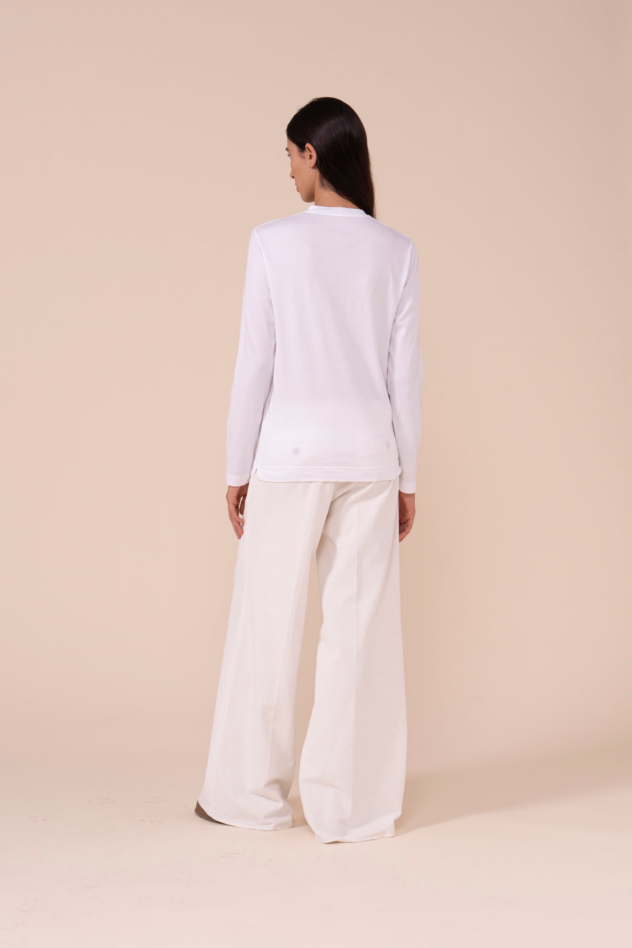 Extreme Organic Cotton Long Sleeve T-shirt - WHITE