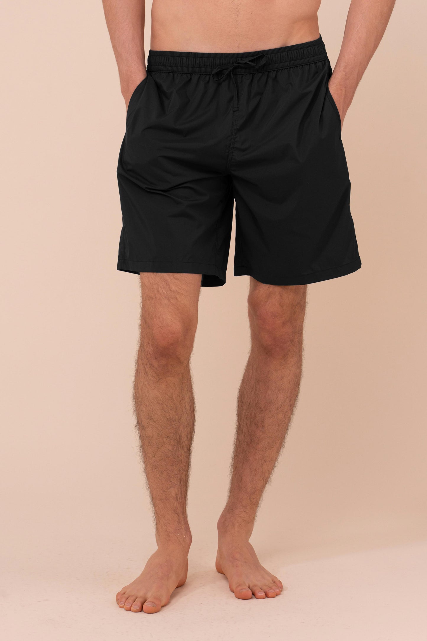 Positano - The Iconic Swim Trunks - Solid Iconic Colors - BLACK