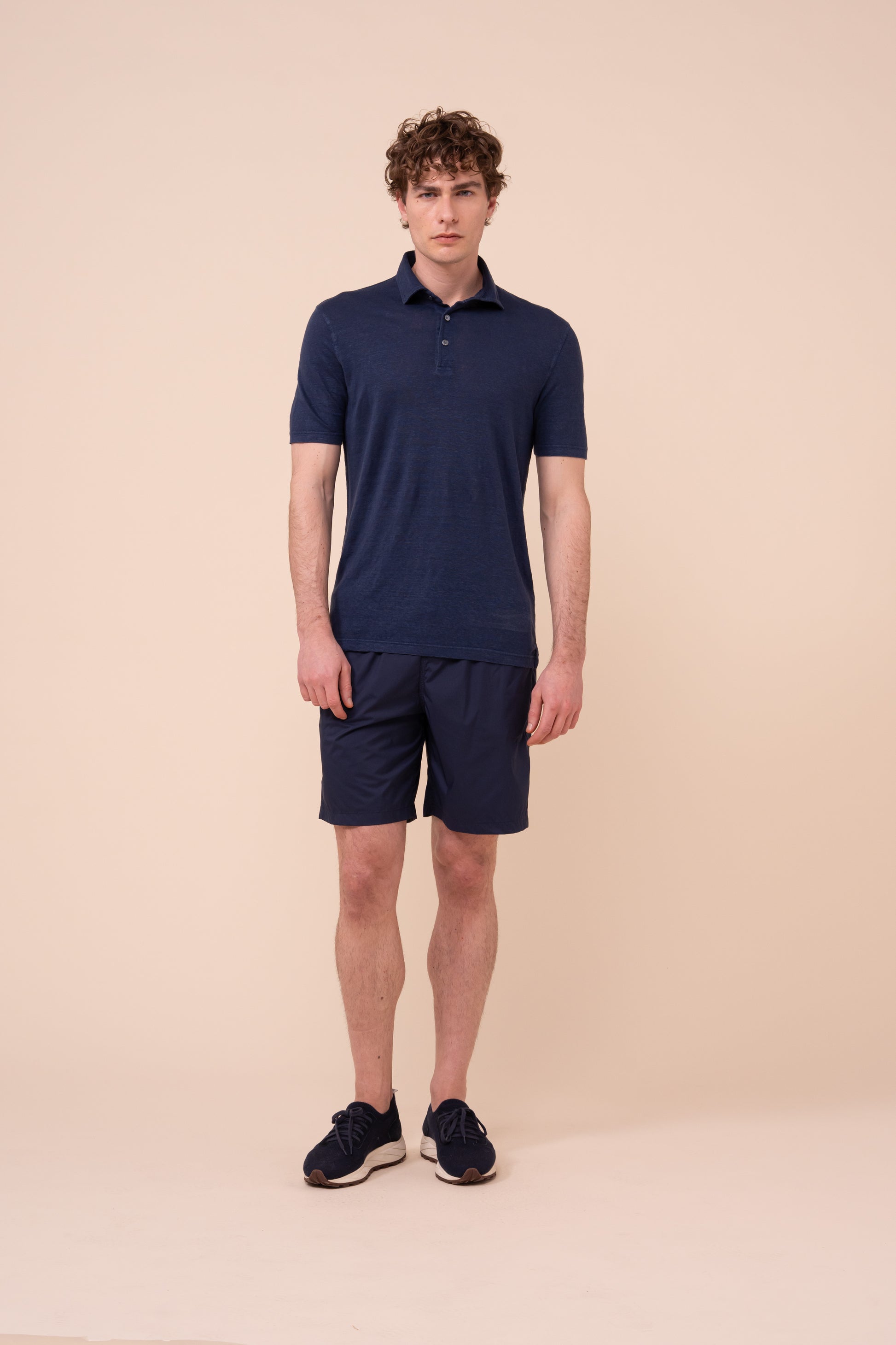 Positano - The Iconic Swim Trunk - Solid Colors - NAVY