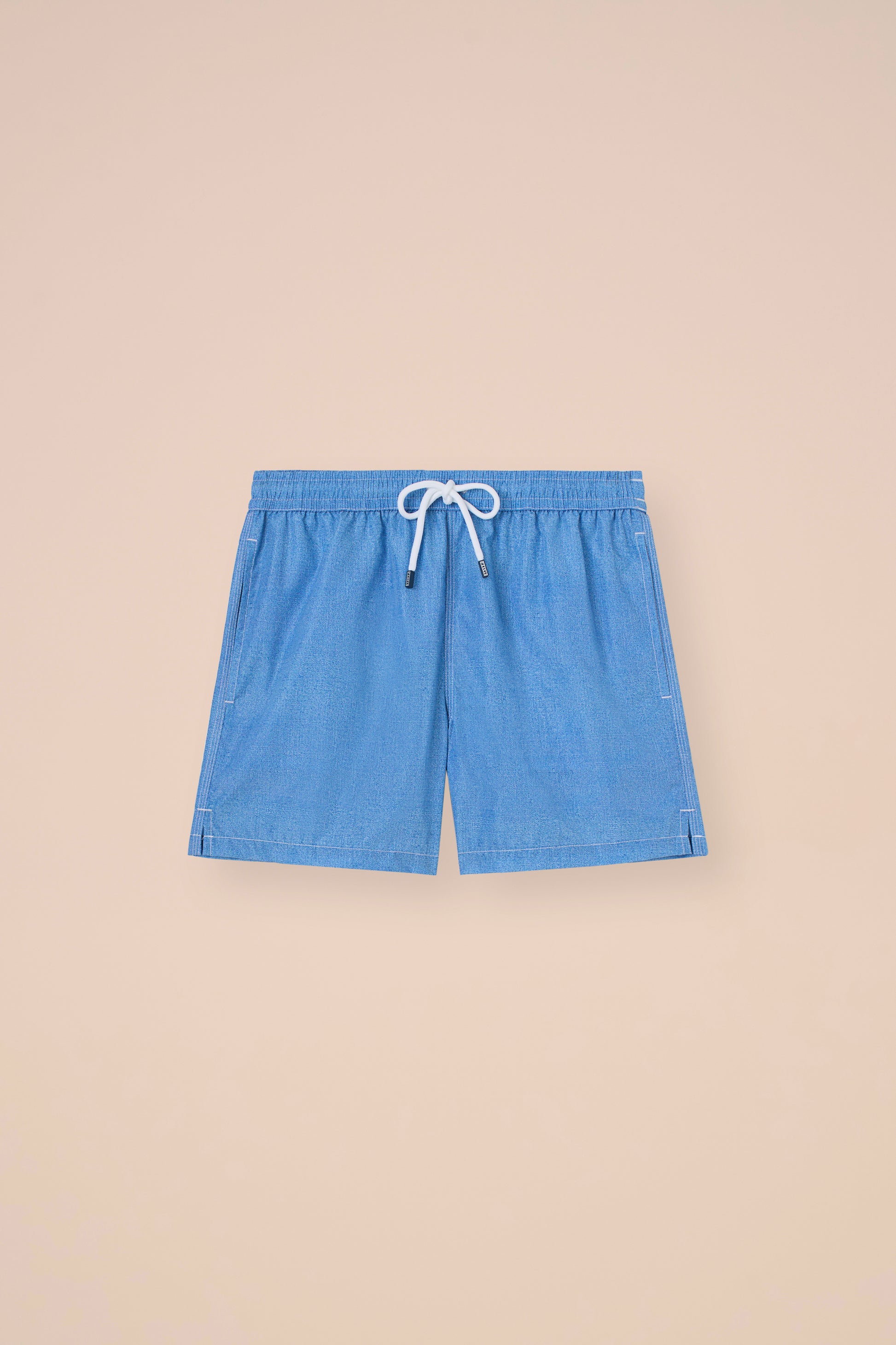 Madeira - The Sustainable Swim Trunks - Mélange Pattern - FLAMINGO