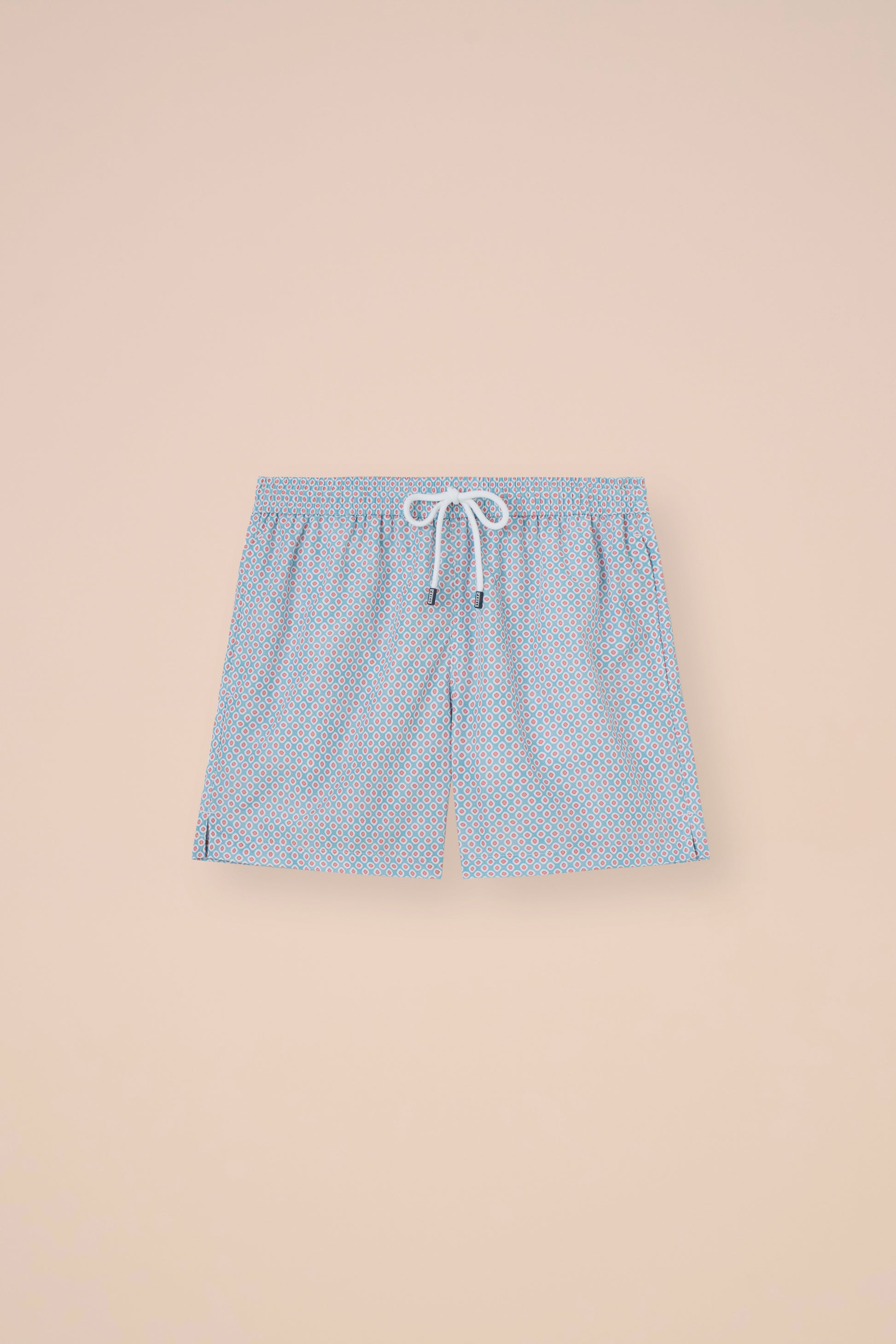 Madeira - The Sustainable Swim Trunks - Diamond Pattern - PACIFICBLUE