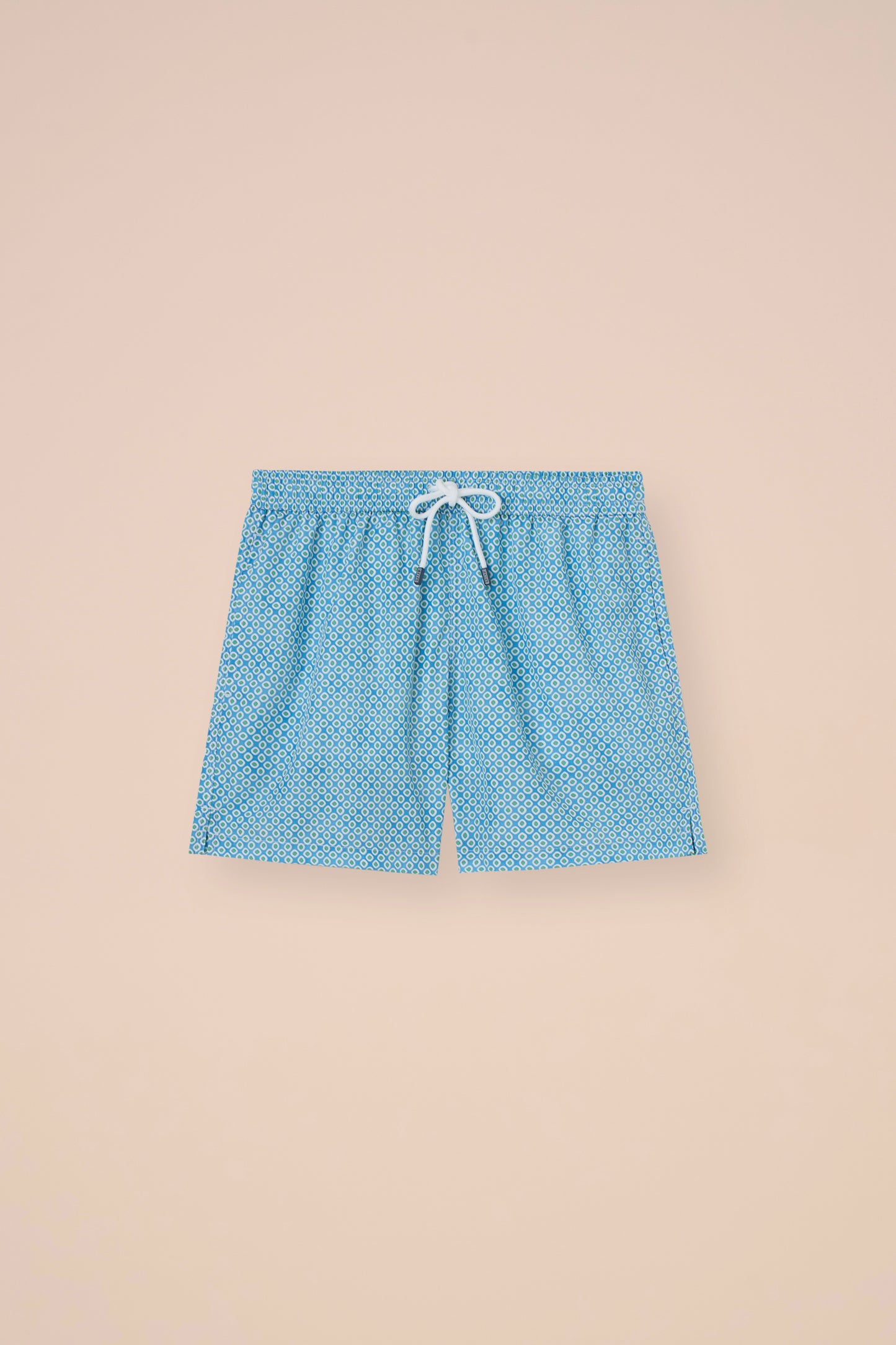 Madeira - The Sustainable Swim Trunks - Diamond Pattern - PACIFICBLUE