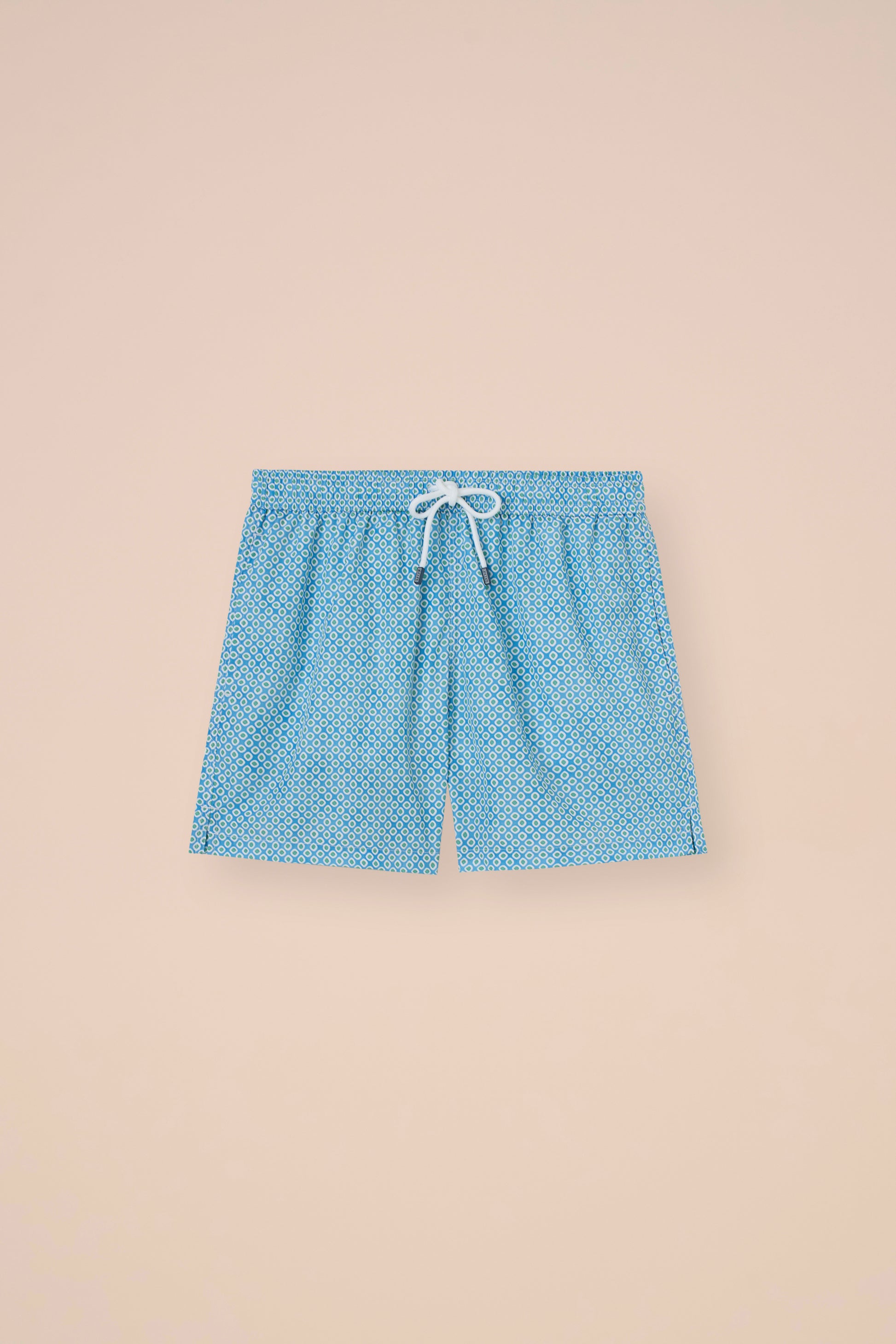 Madeira - The Sustainable Swim Trunks - Diamond Pattern - PACIFICBLUE