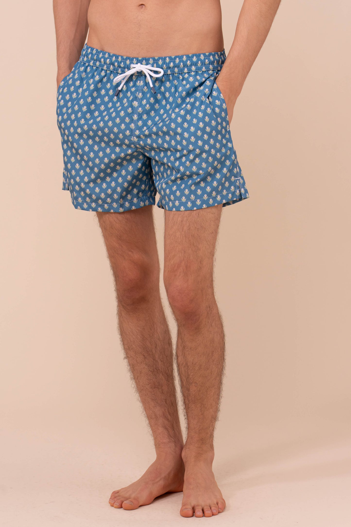 Madeira - Il costume da bagno sostenibile - Fantasia polipi - DARKPACIFICBLUE
