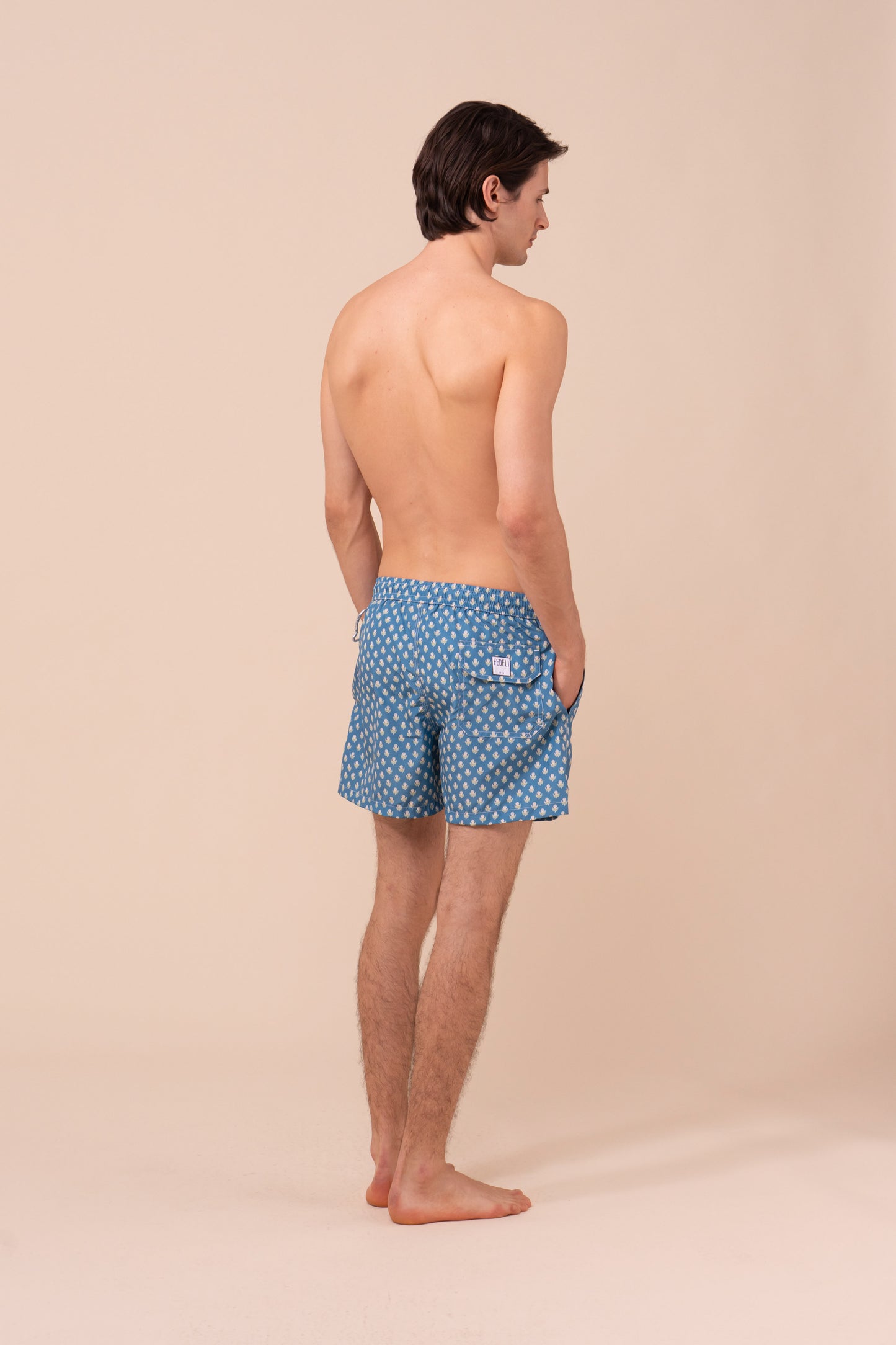 Madeira - Il costume da bagno sostenibile - Fantasia polipi - DARKPACIFICBLUE