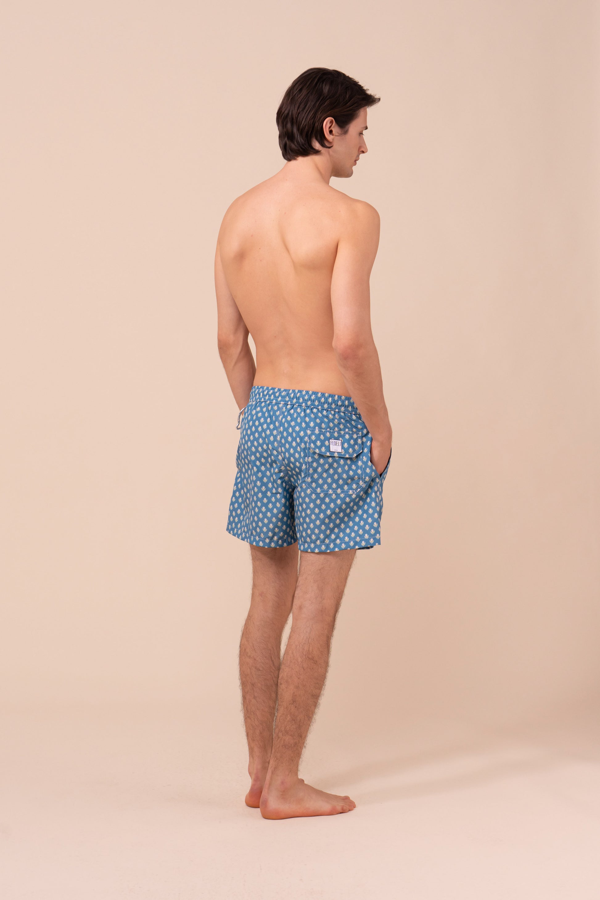 Madeira - Il costume da bagno sostenibile - Fantasia polipi - DARKPACIFICBLUE