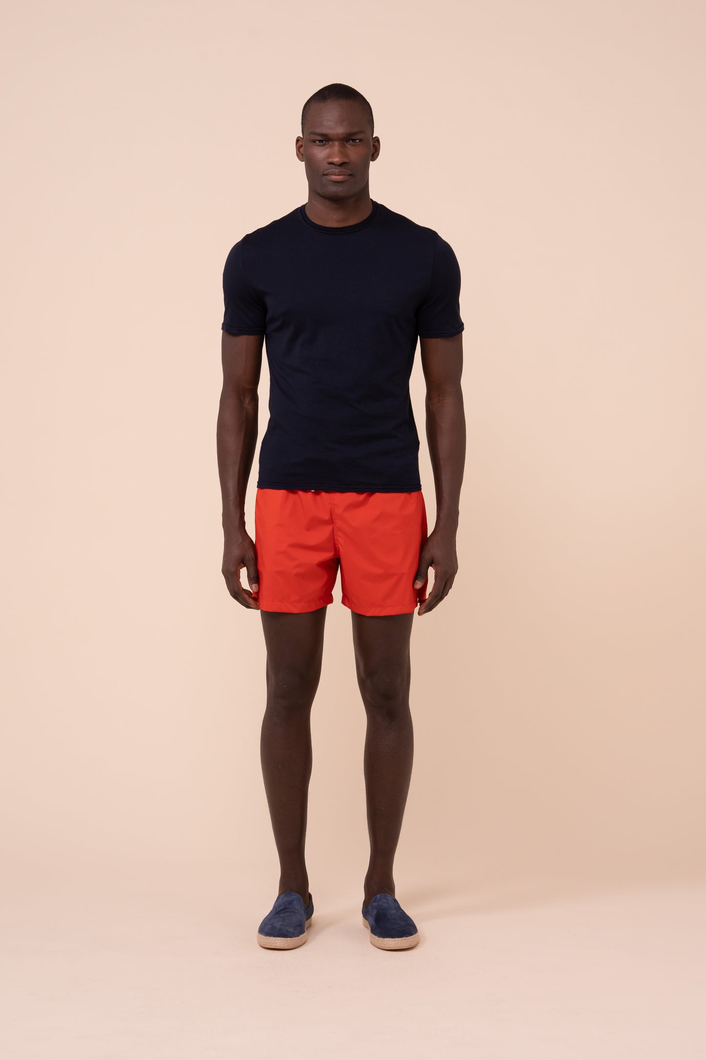 Madeira - The Iconic Swim Trunks - Solid Colors - RED