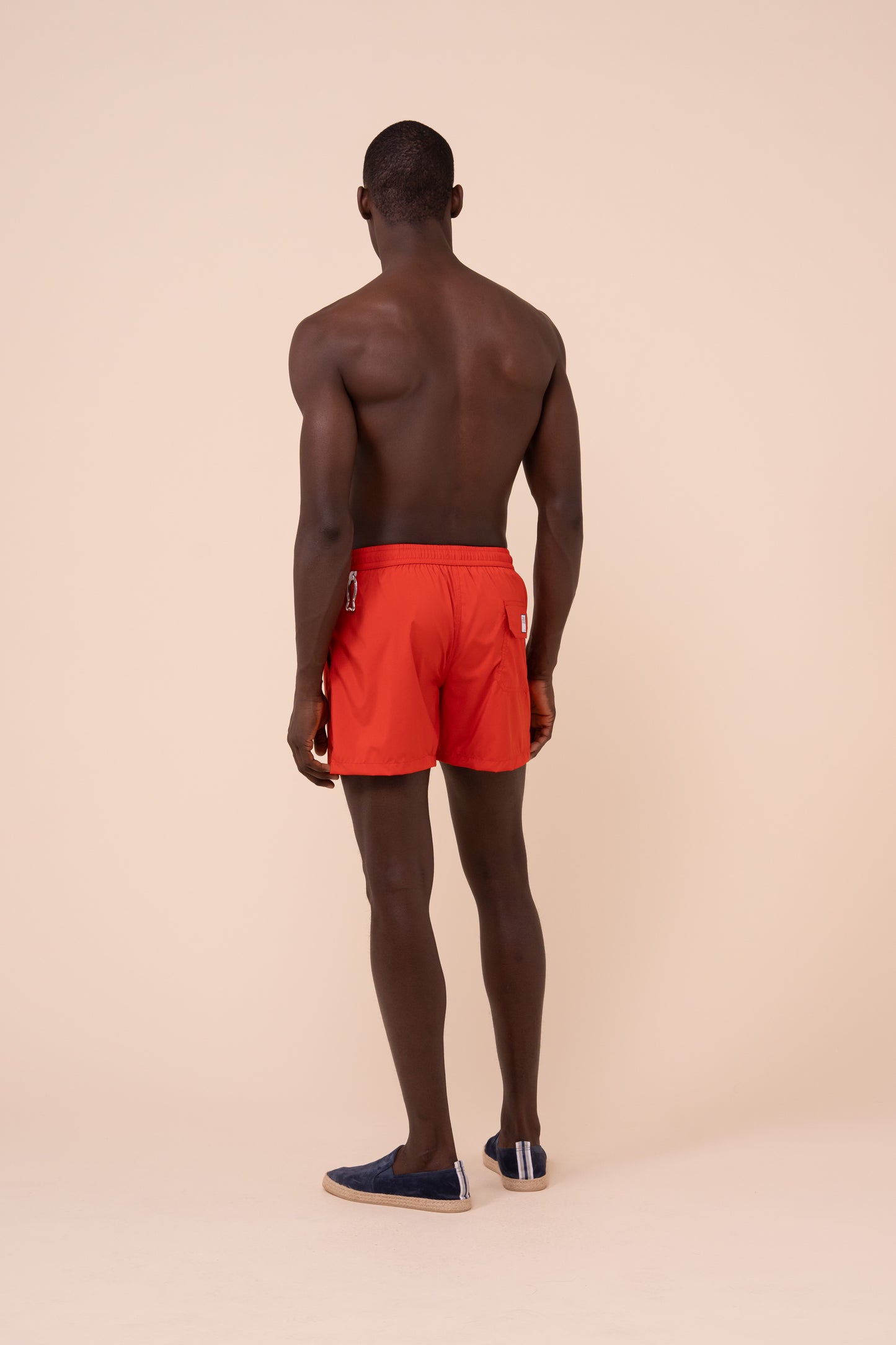 Madeira - The Iconic Swim Trunks - Solid Colors - RED
