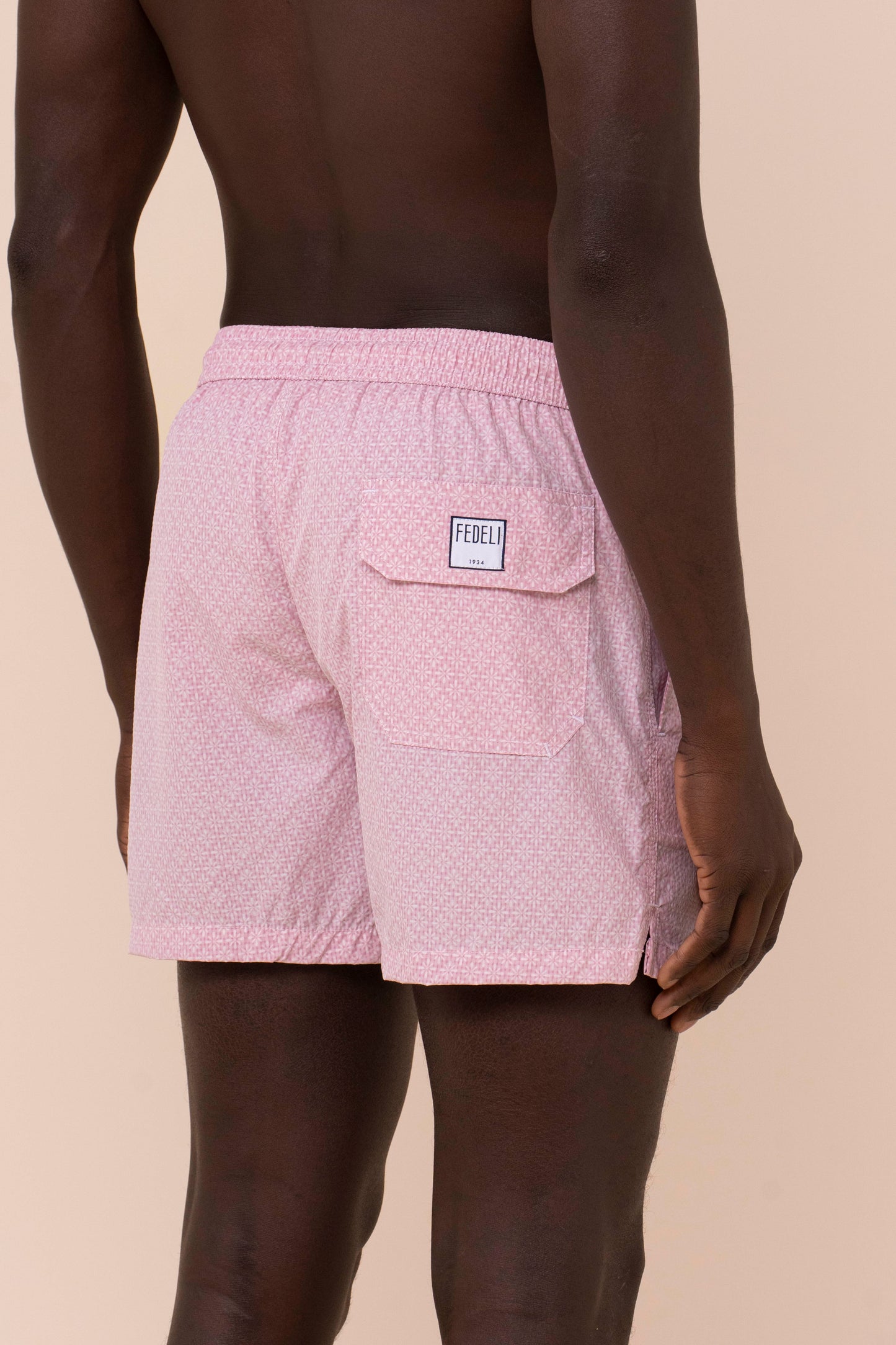 Madeira - The Sakar Swim Trunk -  Daisy Pattern - RASPBERRYMELANGE