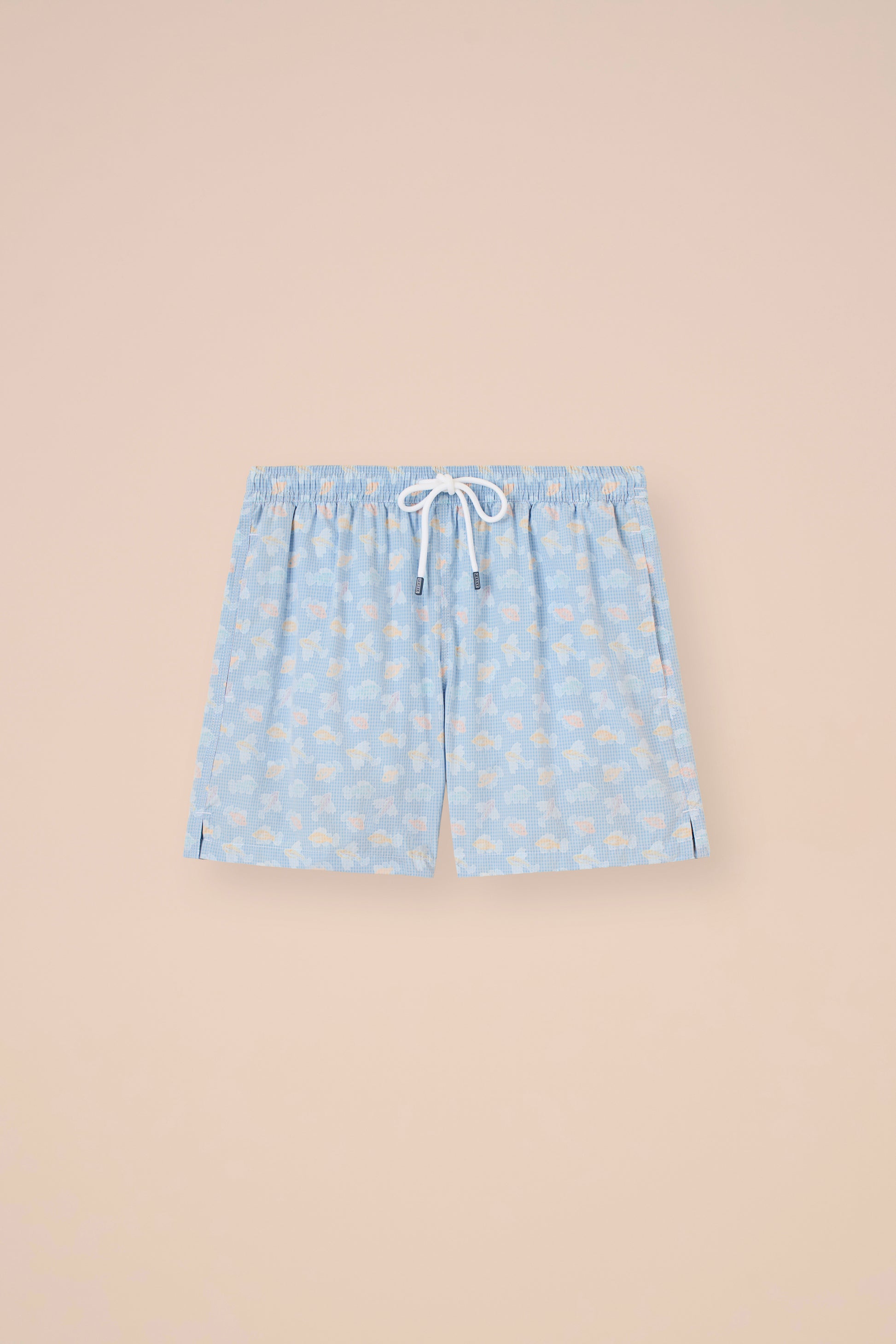 Madeira - The Sakar Swim Trunk - Fishes Pattern - FLAMINGO