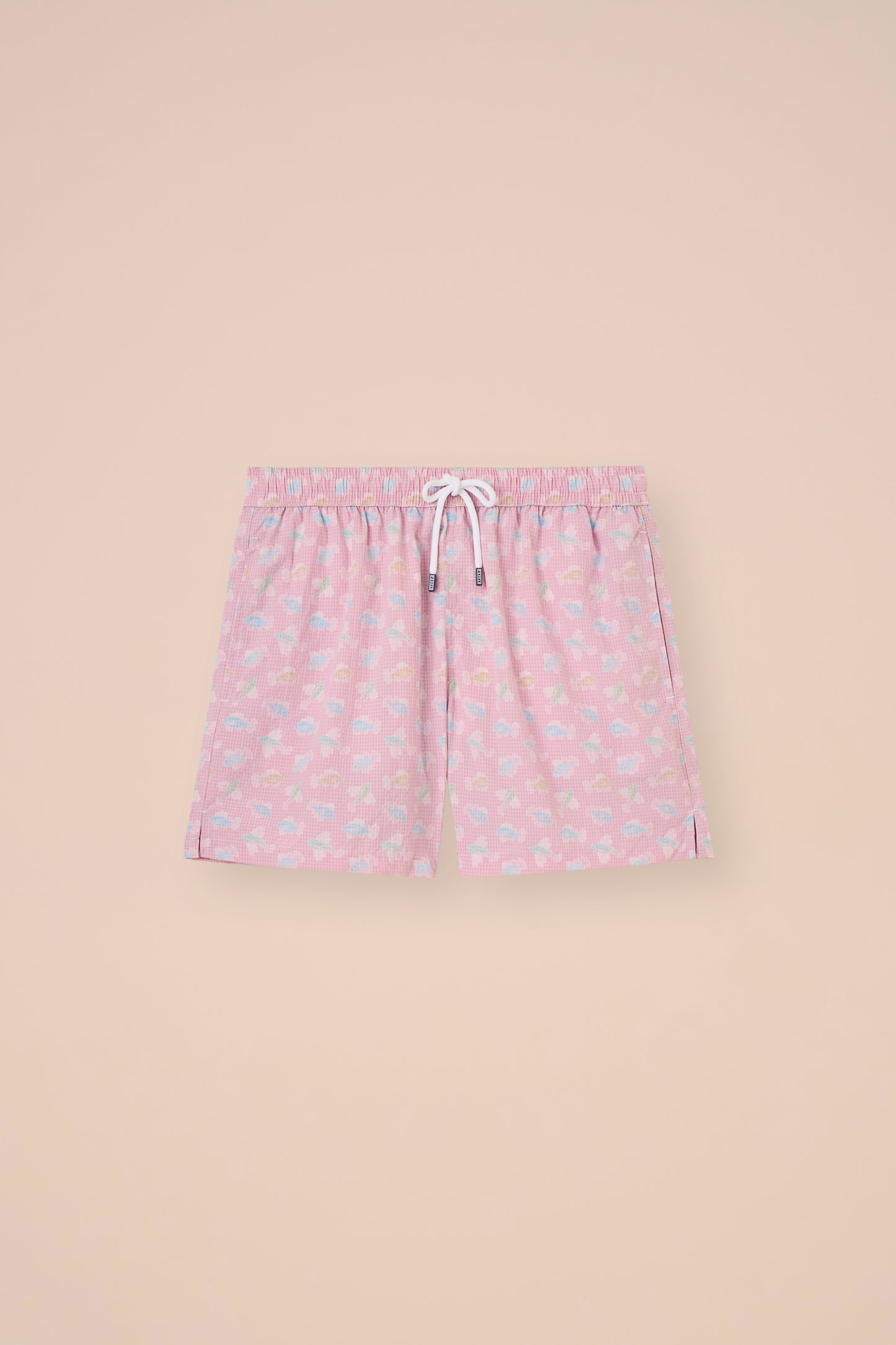 Madeira - The Sakar Swim Trunk - Fishes Pattern - FLAMINGO