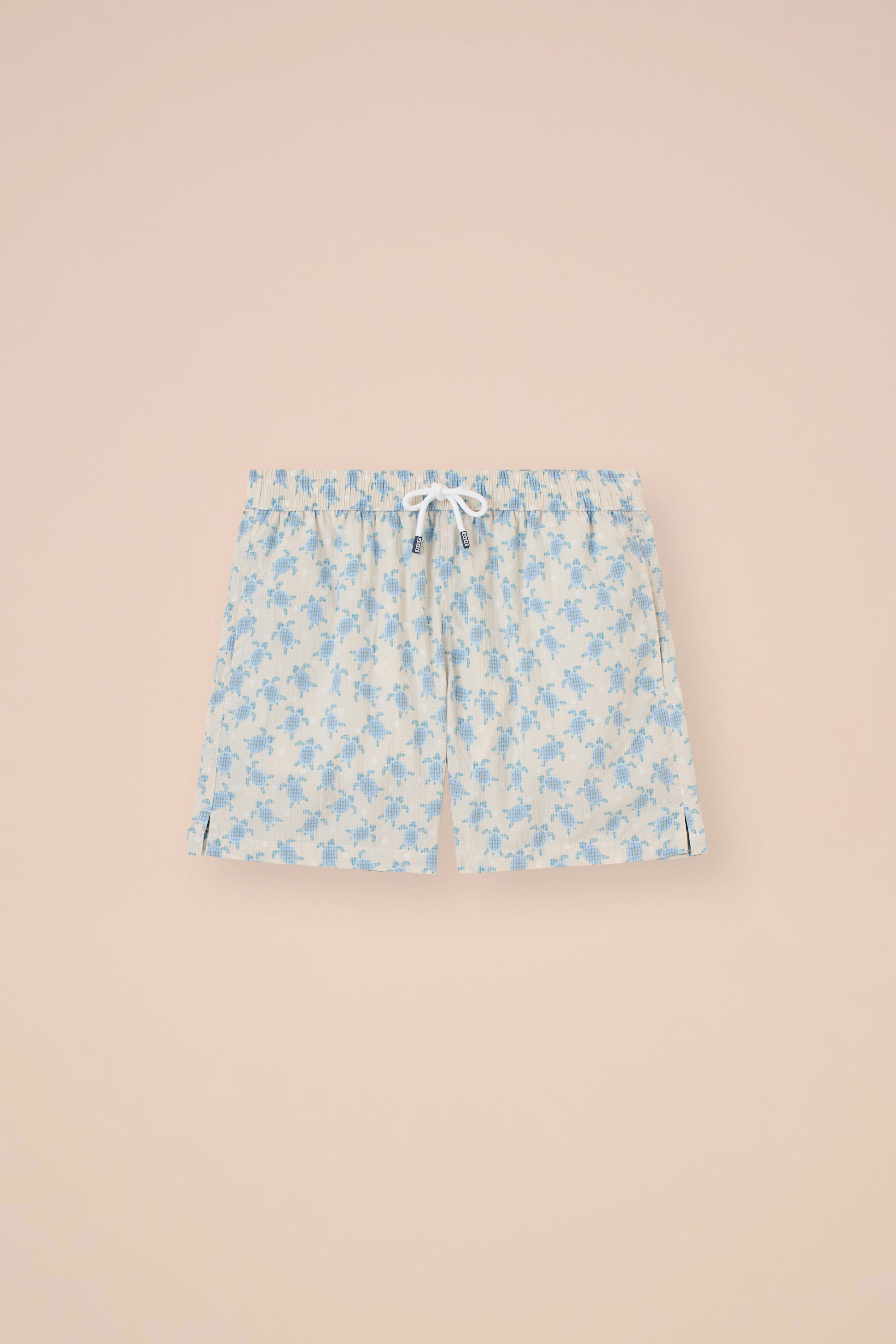 Madeira - The Sakar Swim Trunk - Turtles Pattern - DEEPSKYBLUE