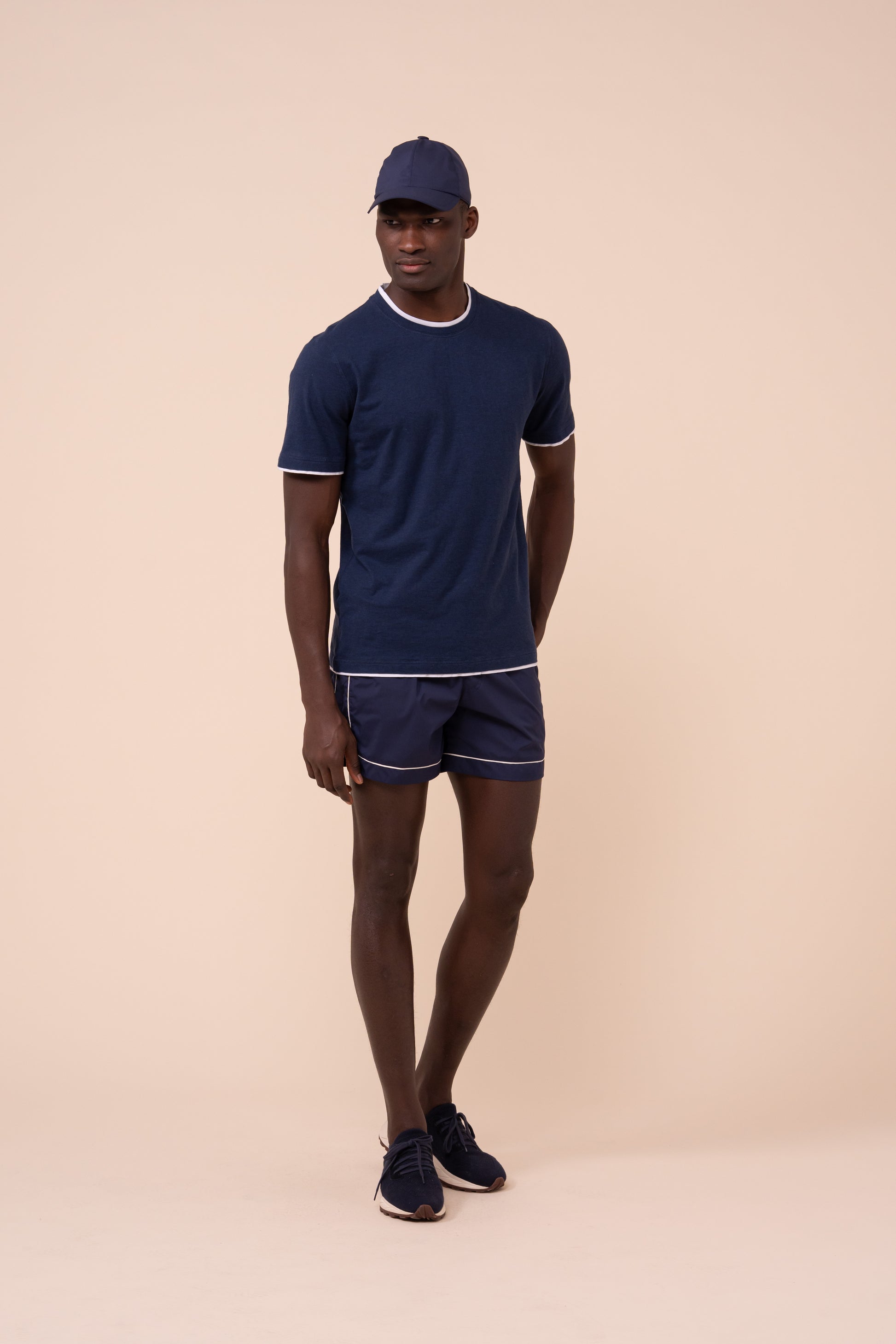 Galapagos Airstop Swim Trunks - Bicolor - NAVY