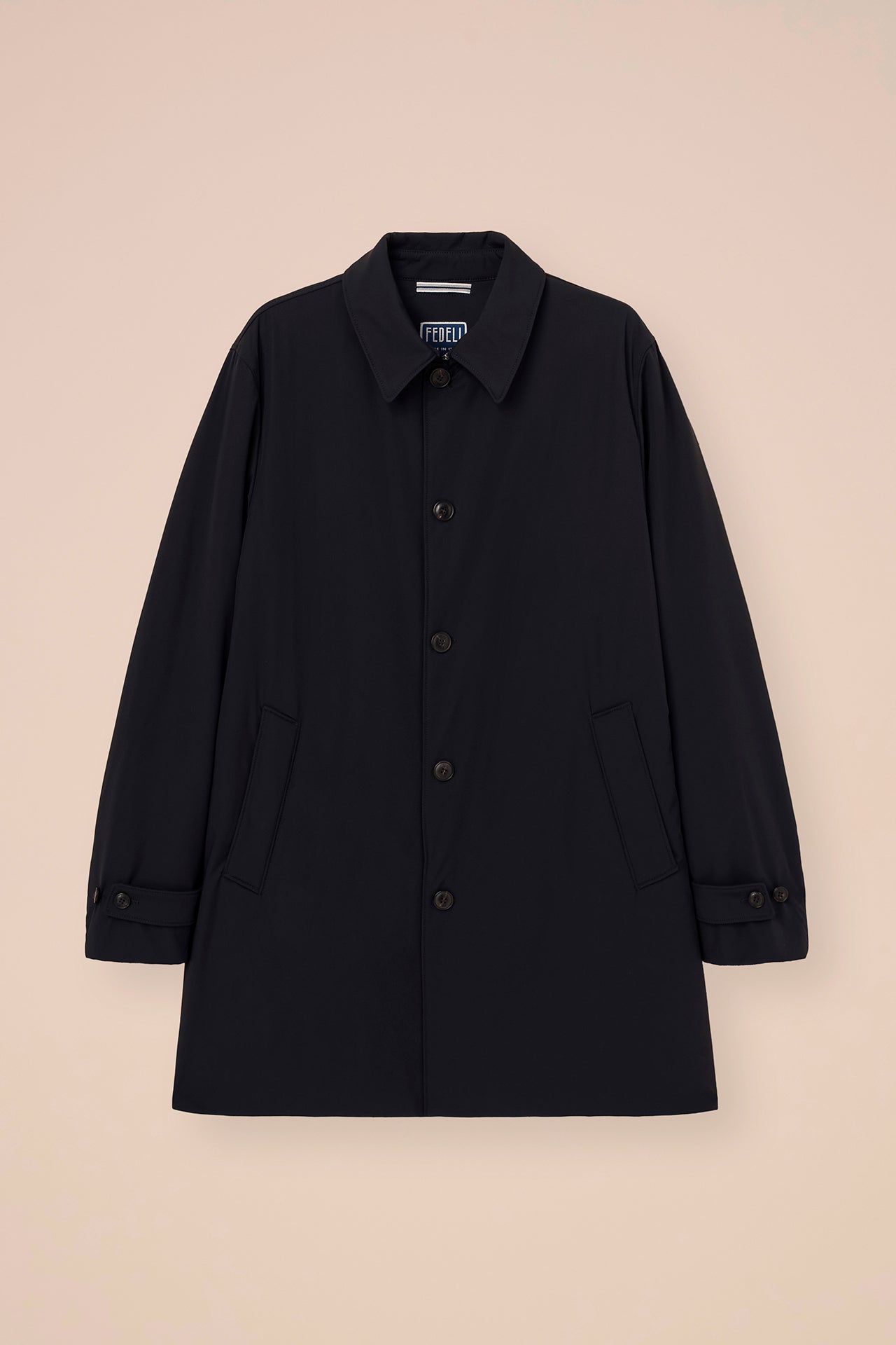 Rain Nylon Bi-Stretch Coat - MIDNIGHTBLUE