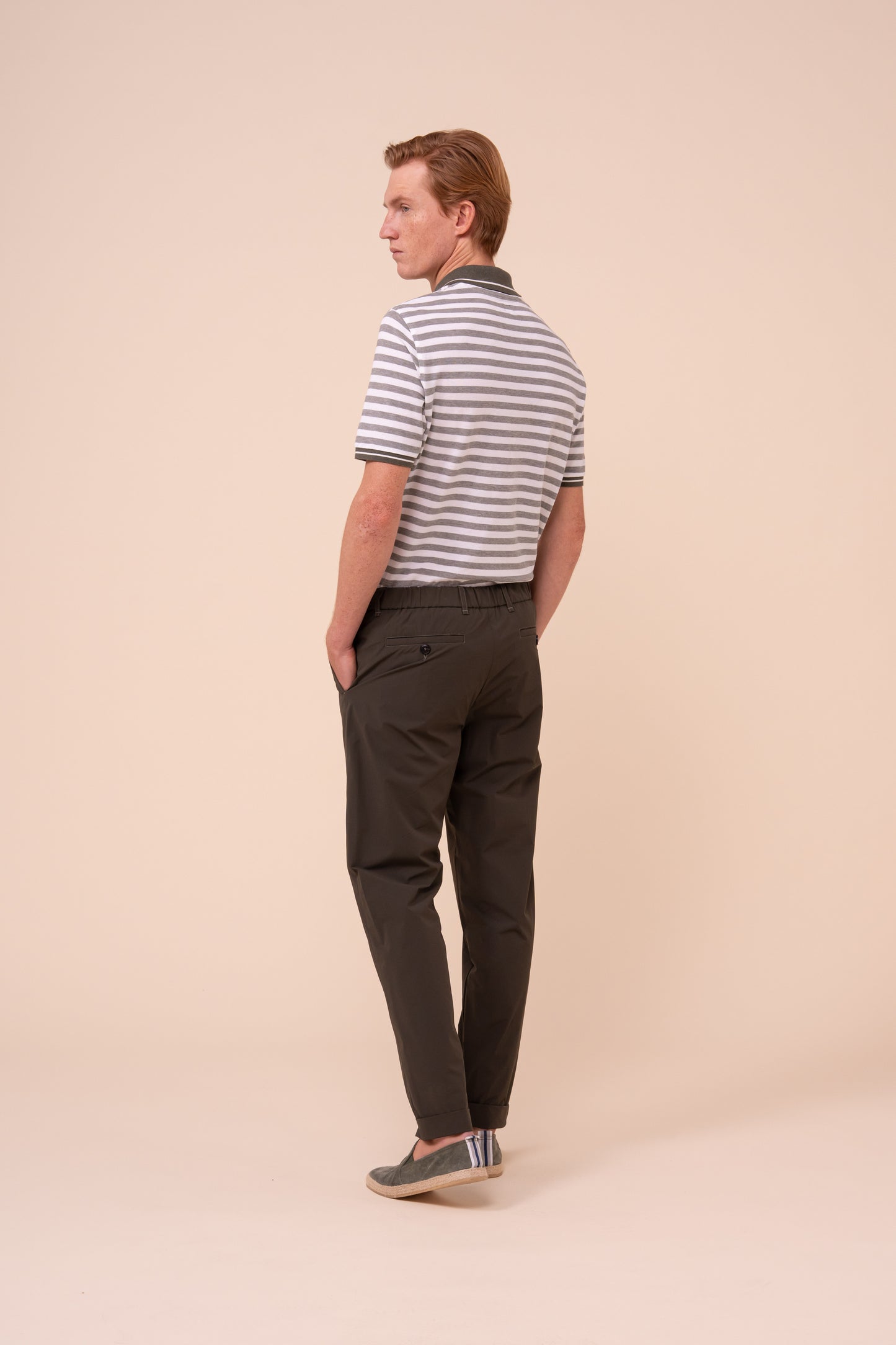 Nylon Bi-stretch Techno Pants - DARKFOREST