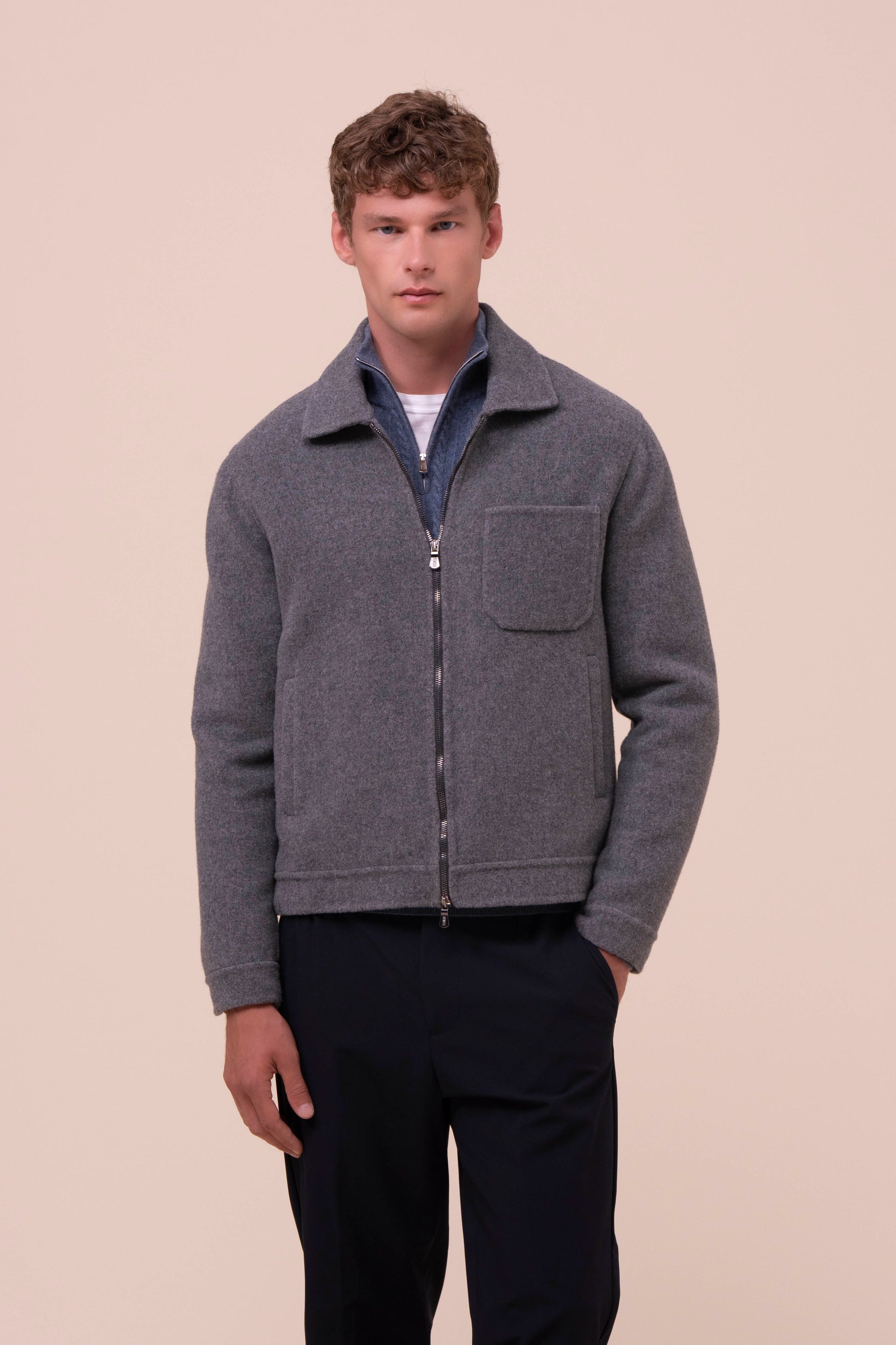 Prince giacca in lana e cashmere - FLANNEL