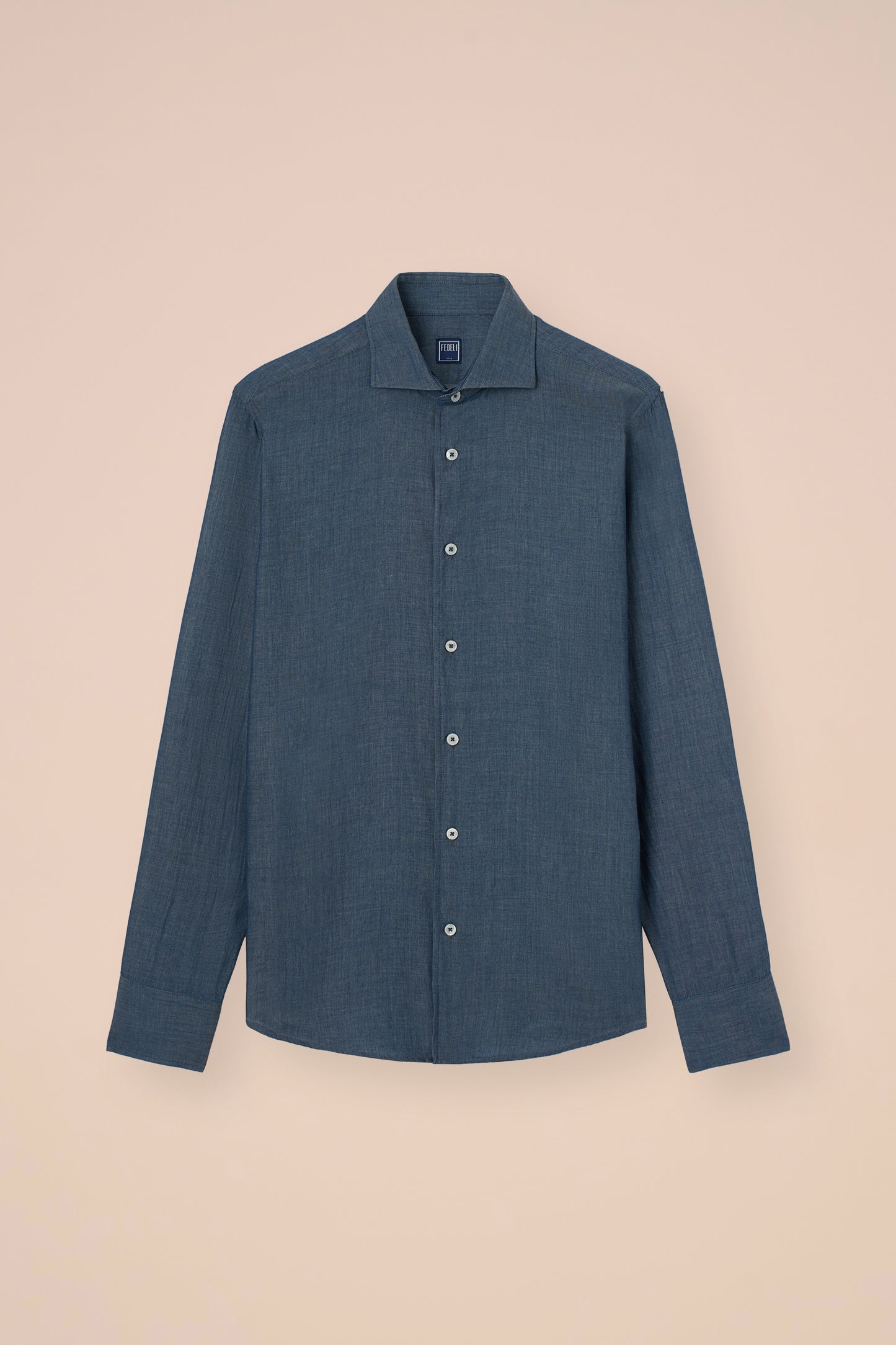 Sean camicia in denim leggero - WAVE