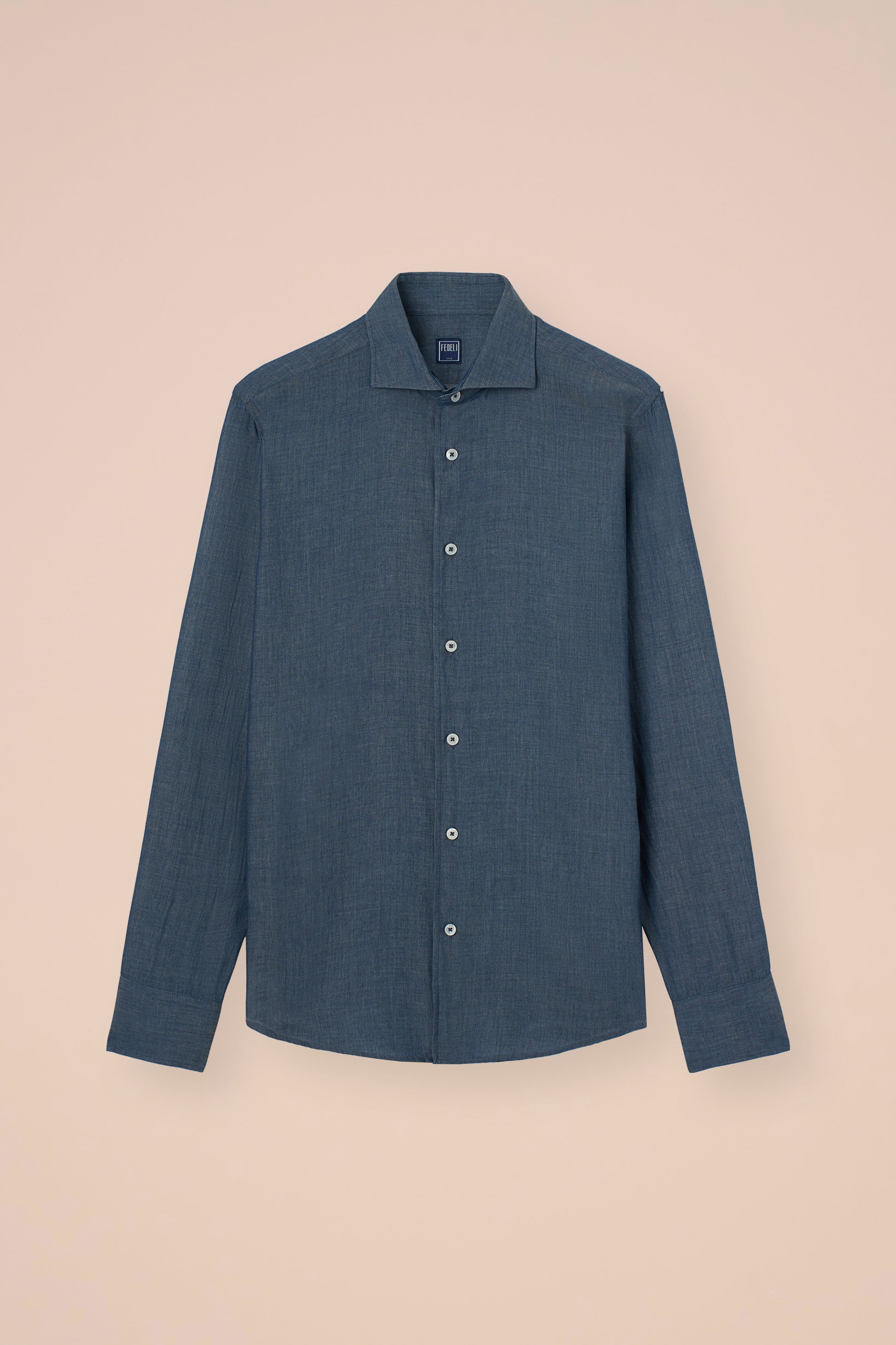 Sean camicia in denim leggero - WAVE