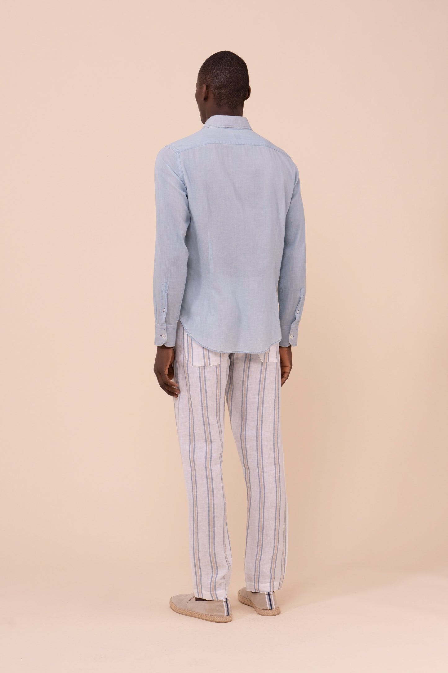 Sean camicia in denim leggero - WAVE