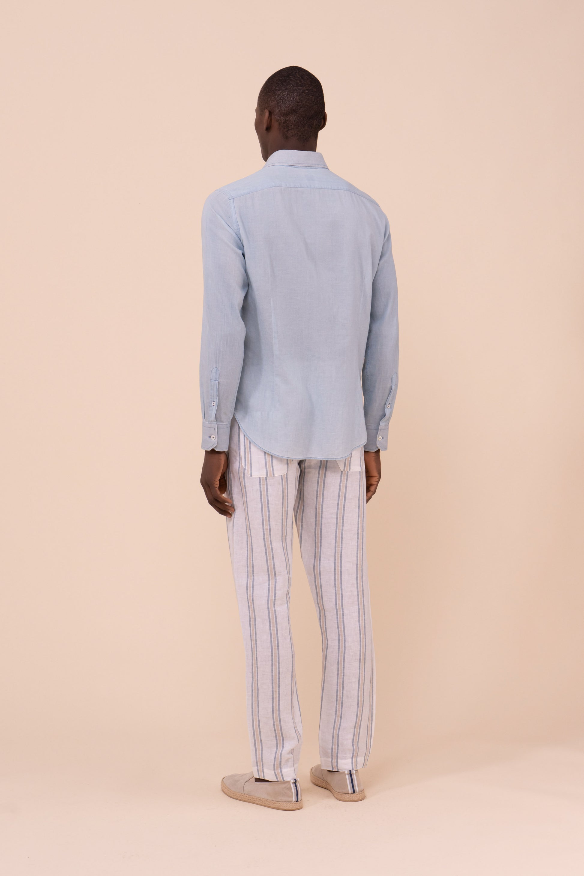 Sean camicia in denim leggero - WAVE