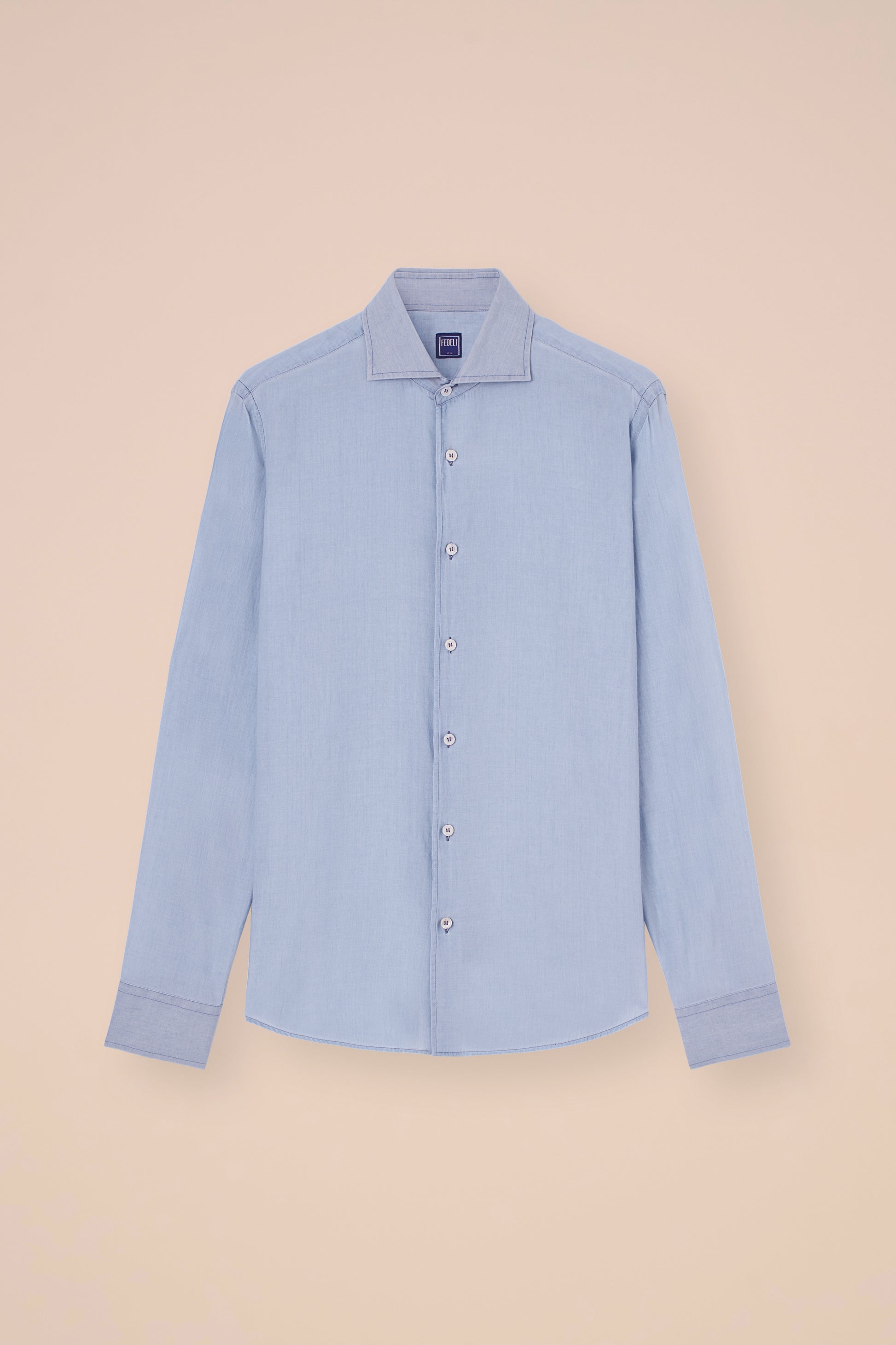 Sean camicia in denim leggero - WAVE