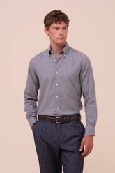 Alberto camicia in flanella di cotone