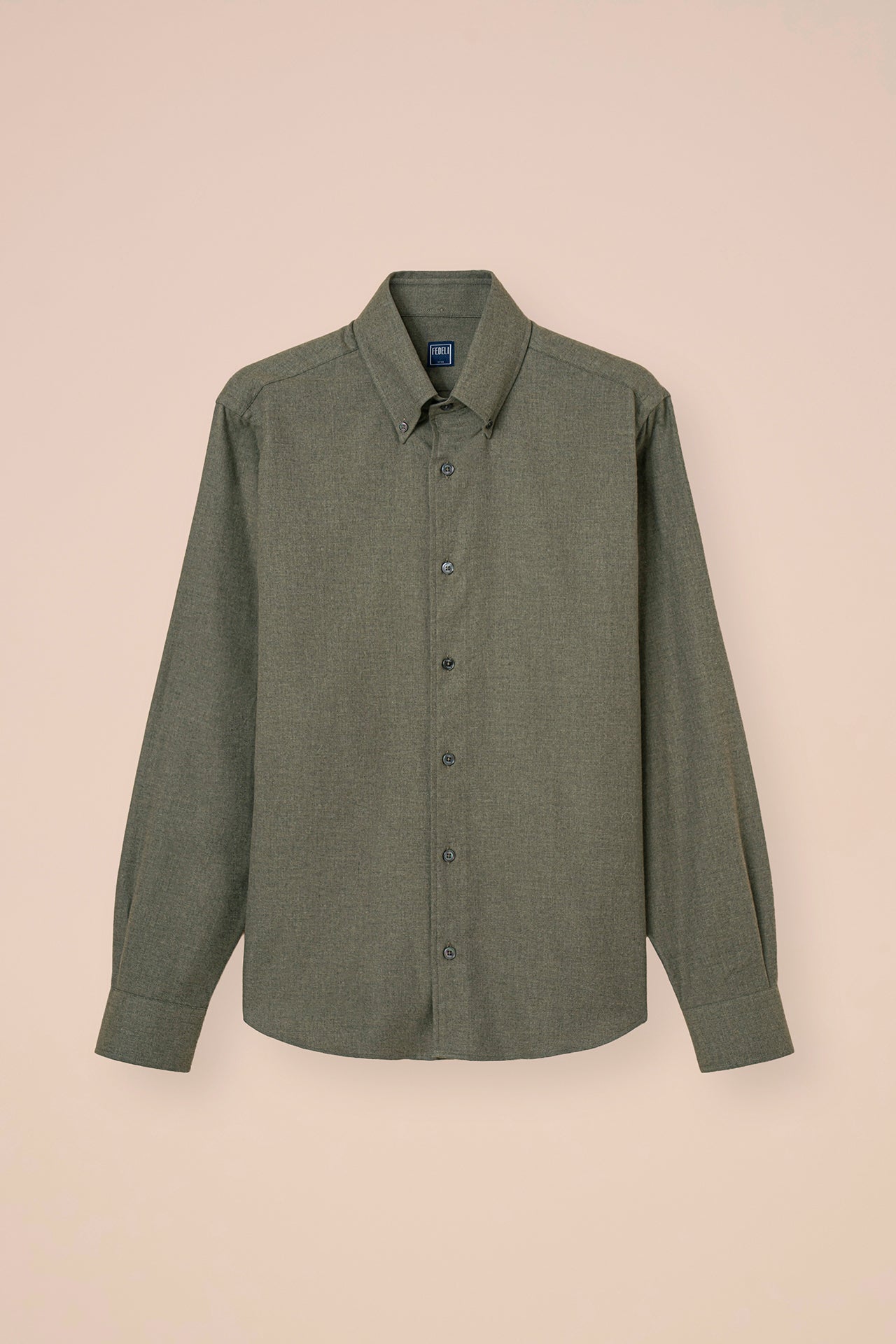 Alberto Cotton Flanel Shirt - DENIM