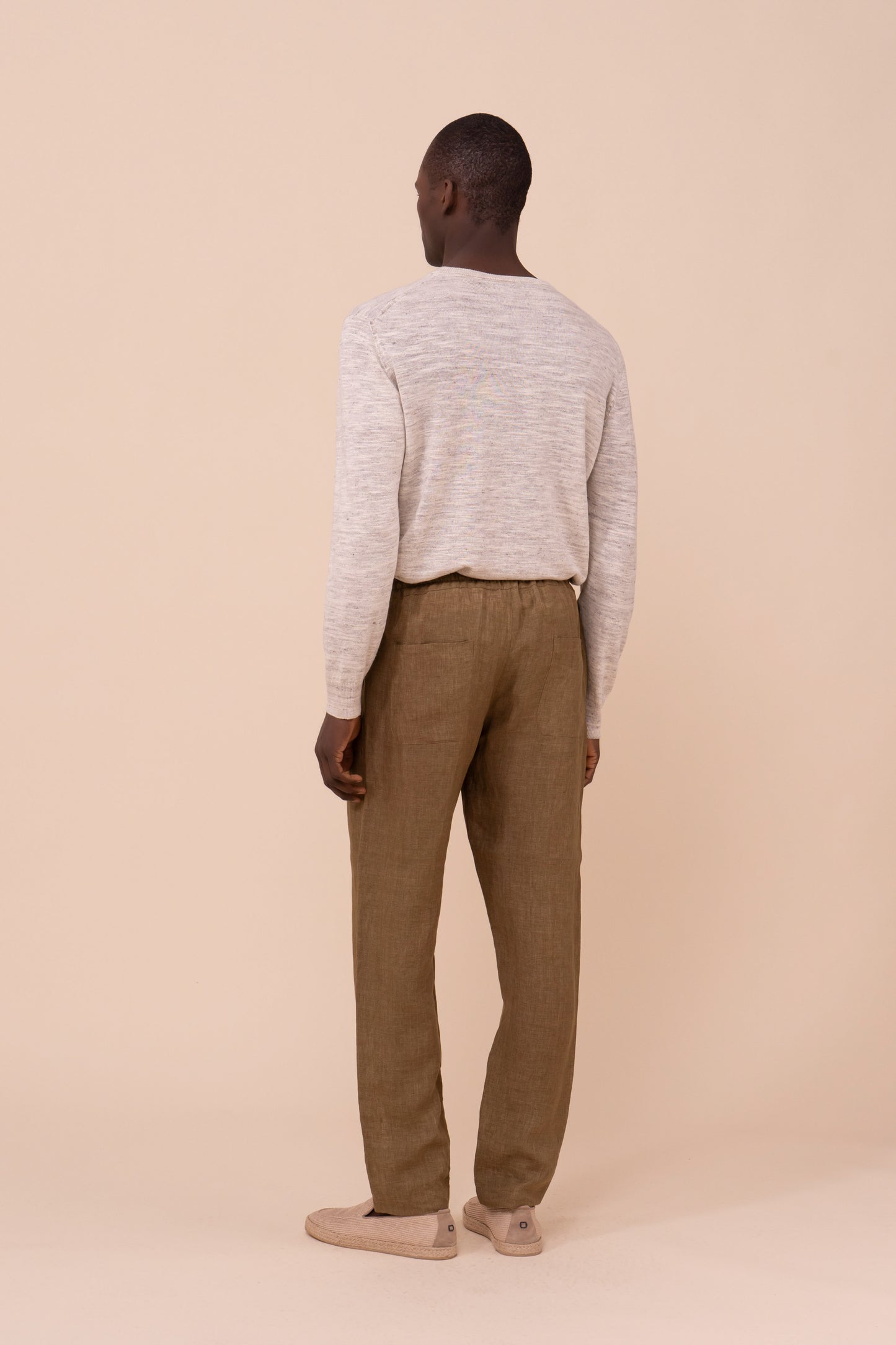 Bonifacio pantaloni in lino - SPANISHBISTRE
