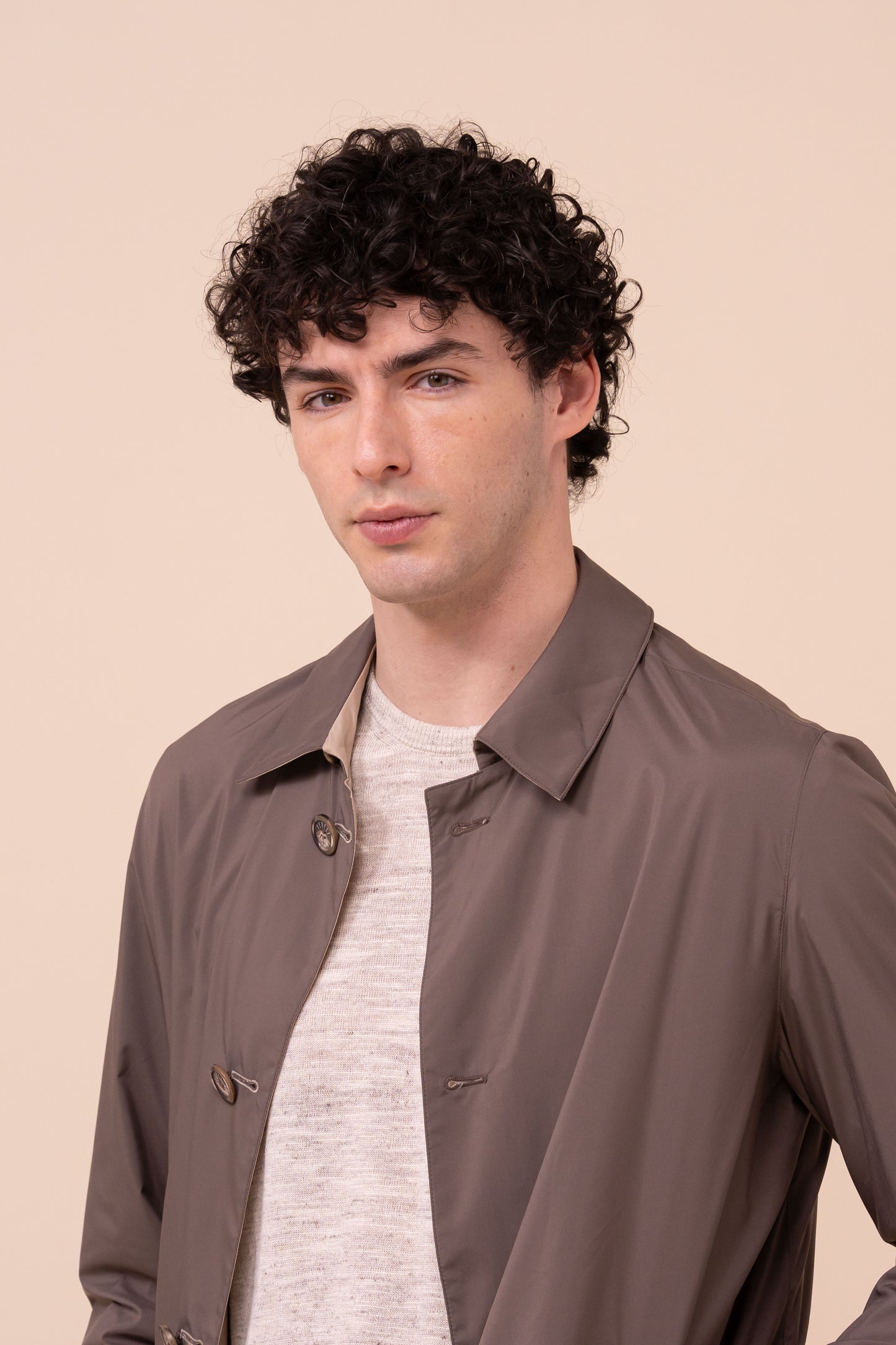 Vendome Airstop Coat - Reversible - DARKGREIGE