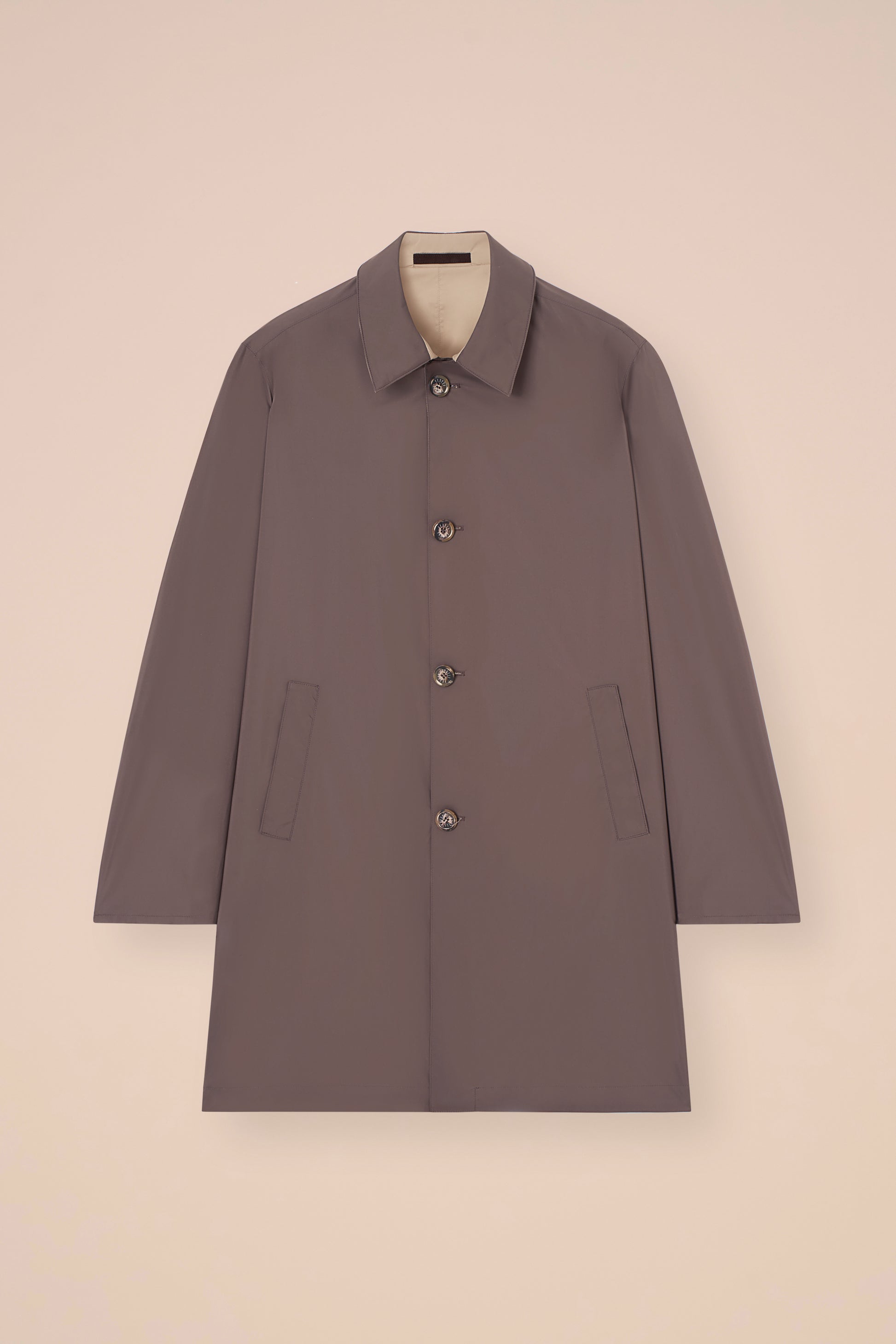 Vendome Airstop Coat - Reversible - DARKGREIGE