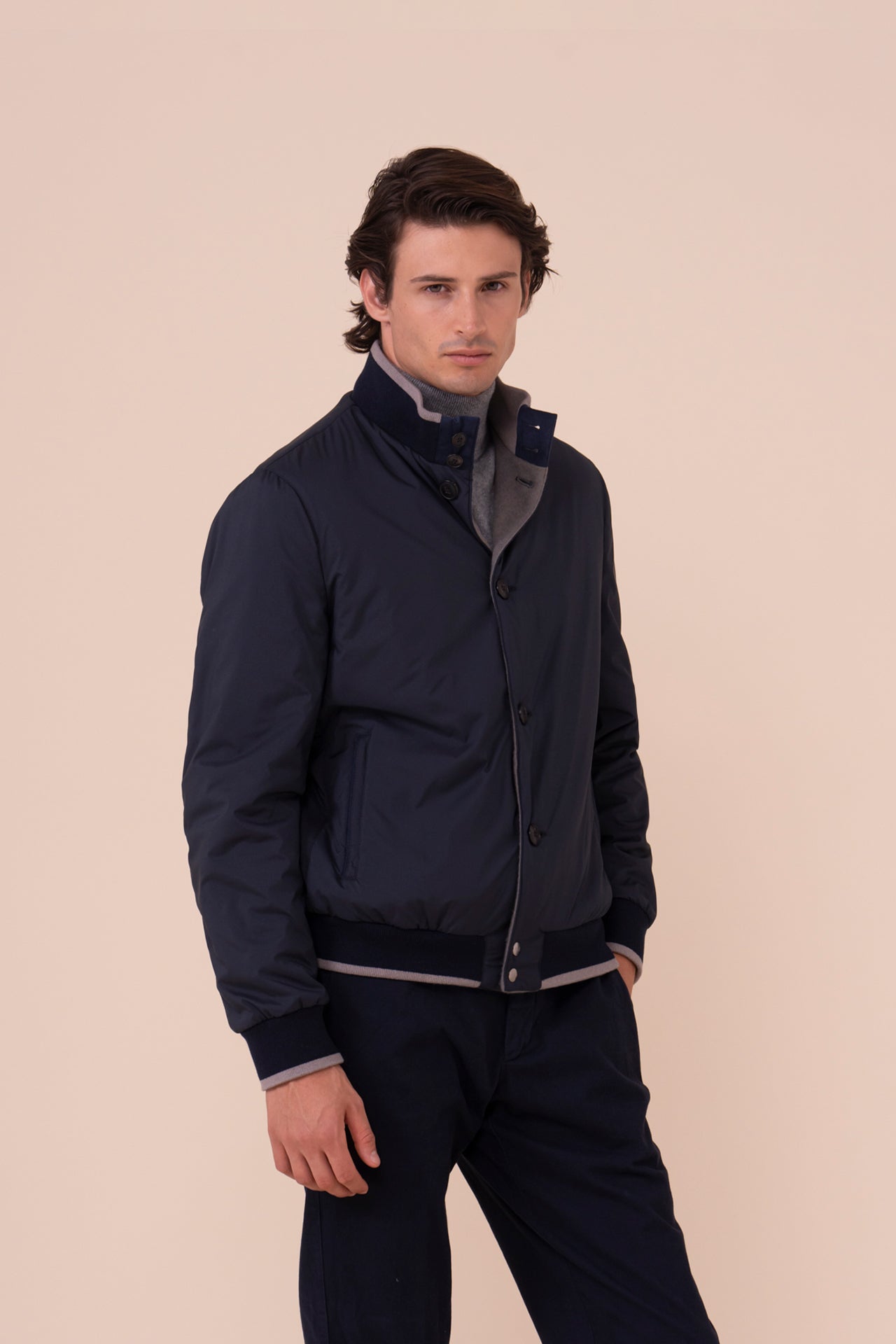 Ascona Airstop Cashmere Padded Bomber – Fedeli