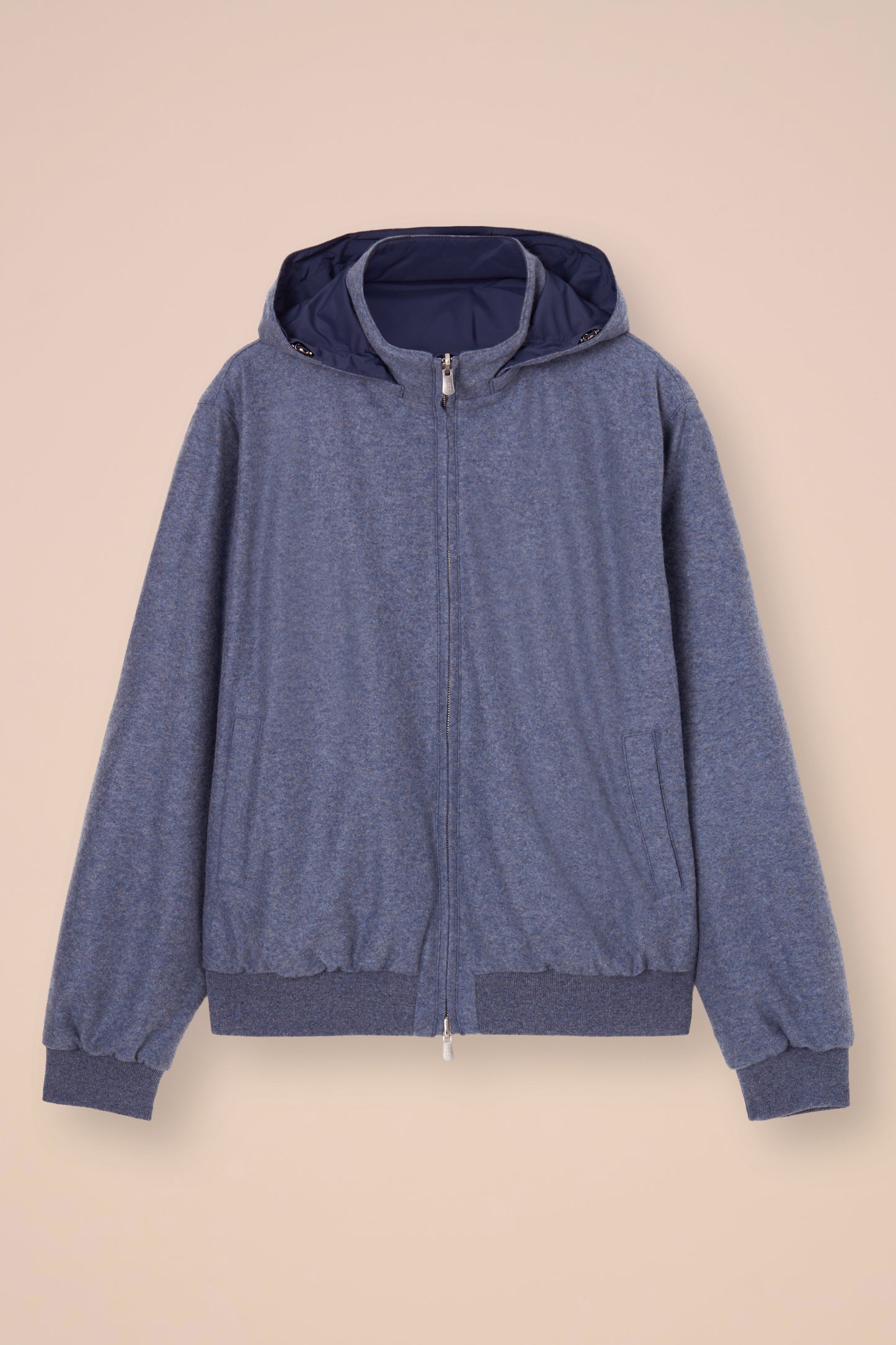 Stop Cashmere Flanel and Airstop Bomber - Reversible - LIGHTDENIM