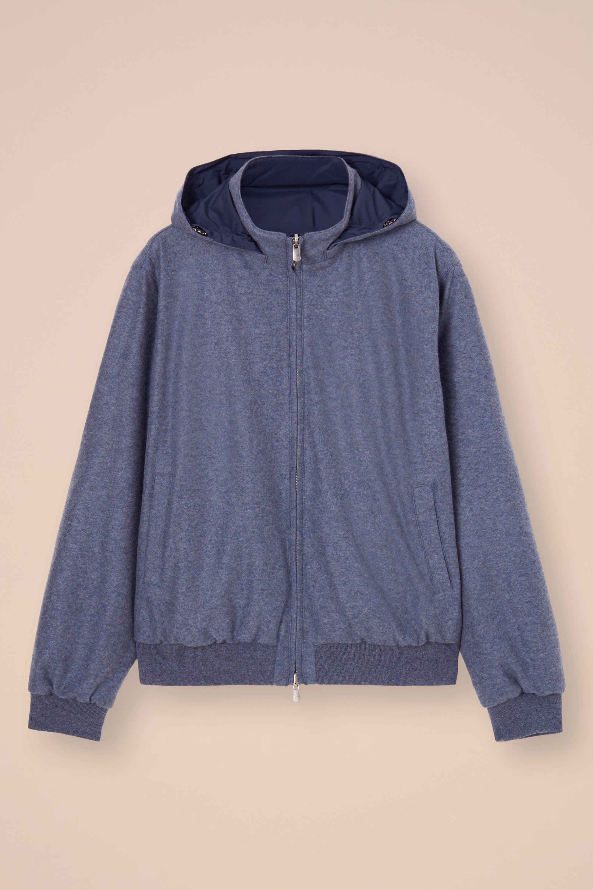 Stop Cashmere Flanel and Airstop Bomber - Reversible - LIGHTDENIM