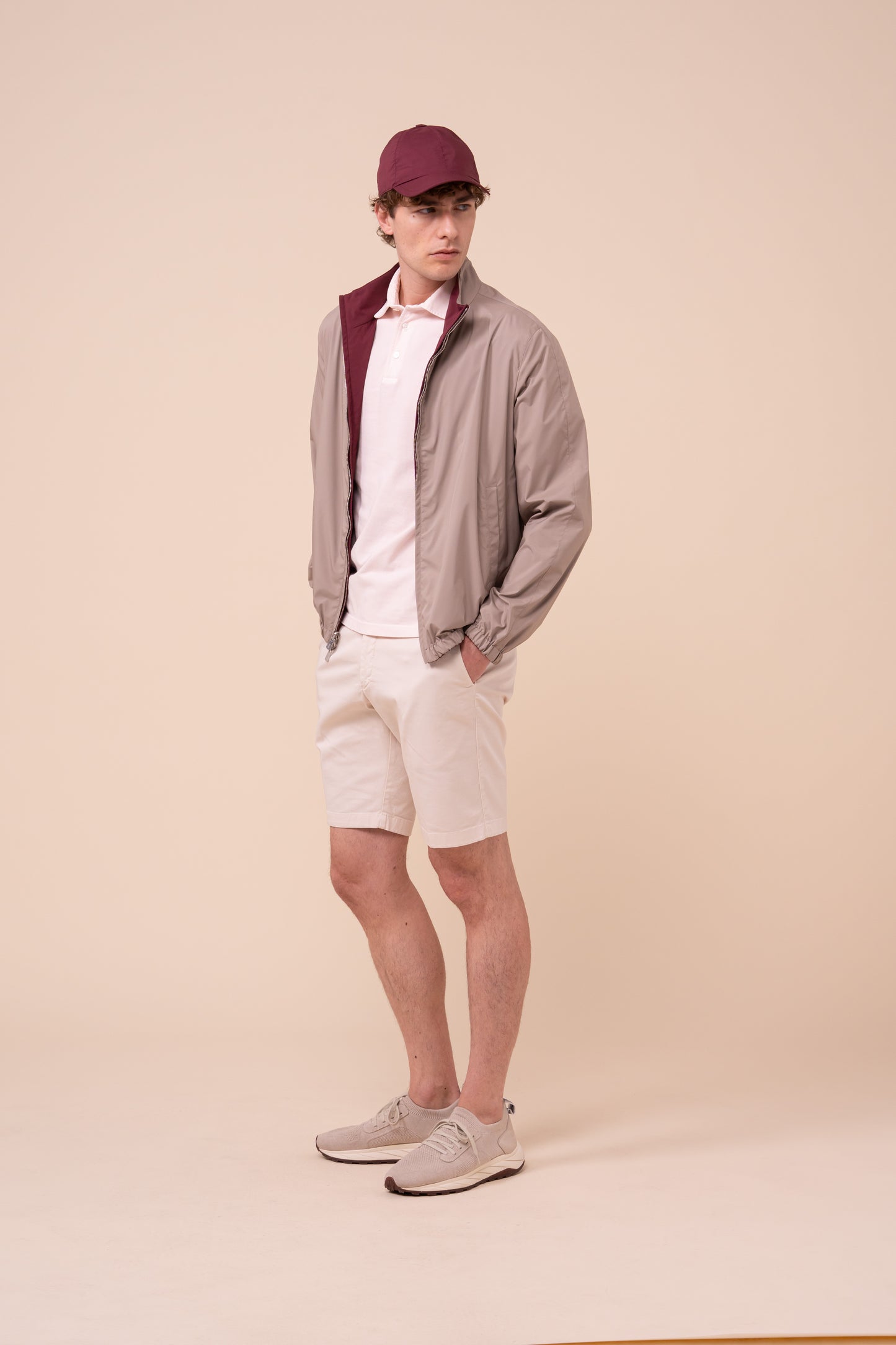 Ted Airstop Jacket - Reversible - MERLOT