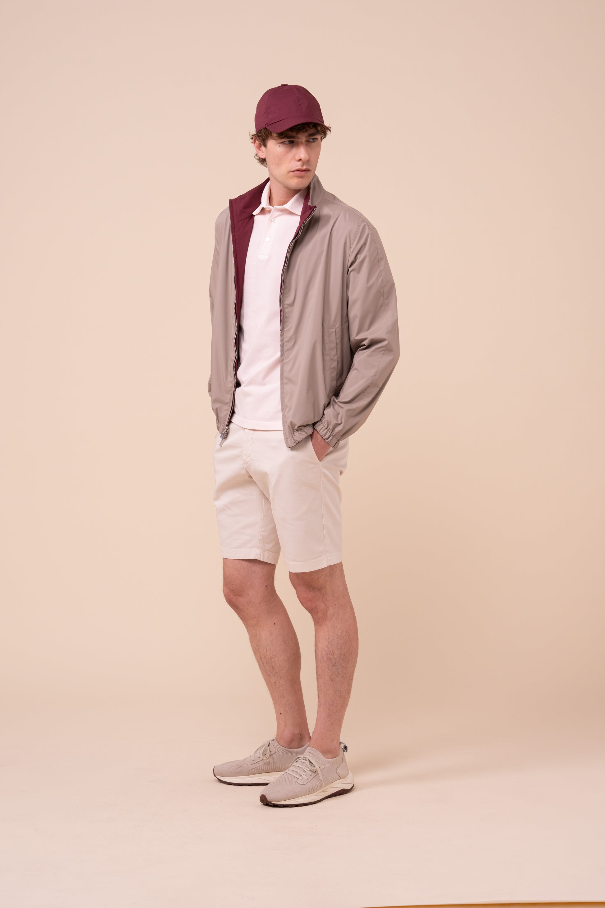 Ted Airstop Jacket - Reversible - MERLOT