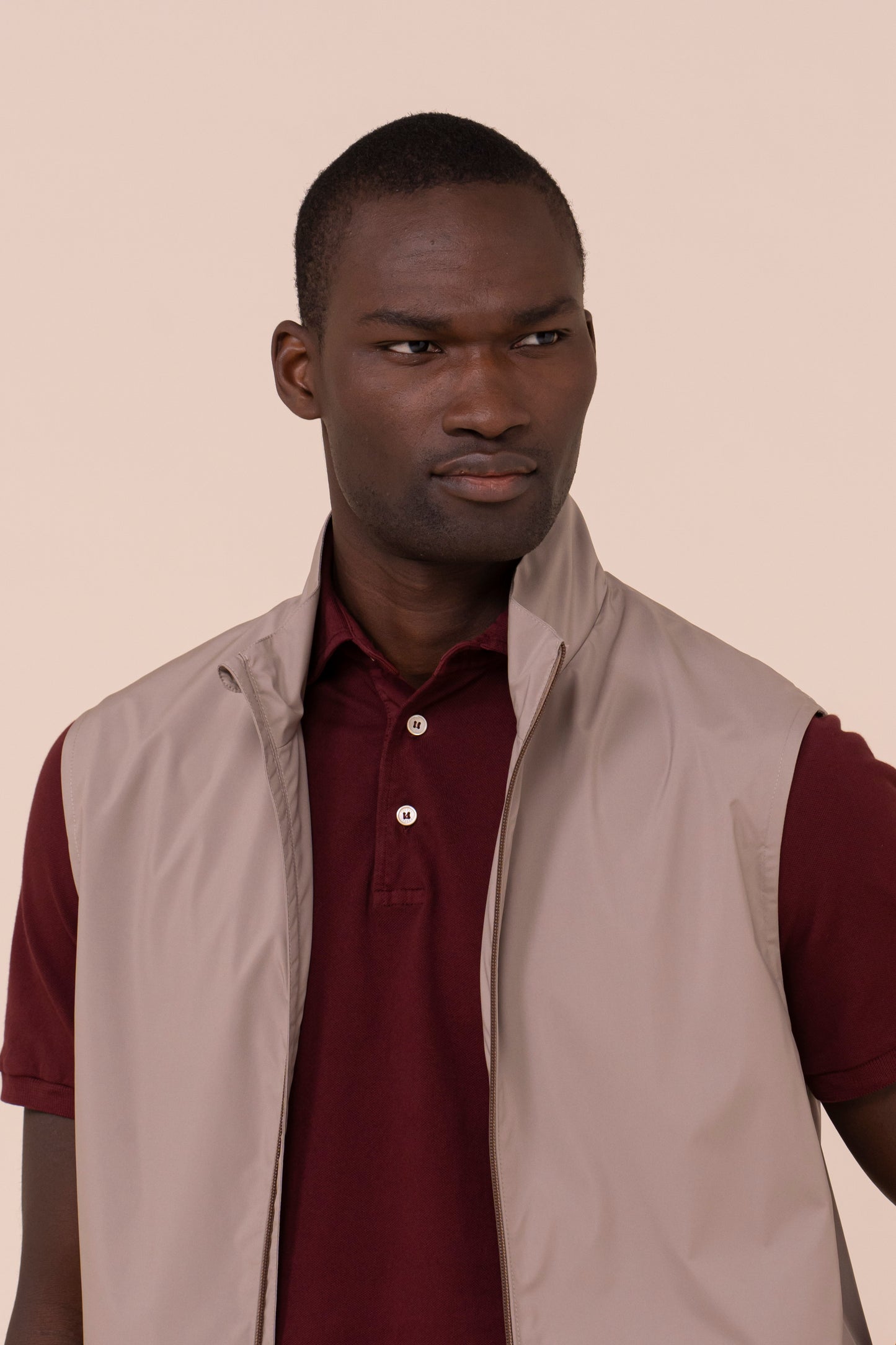 Boom gilet in Airstop - DARKKHAKI