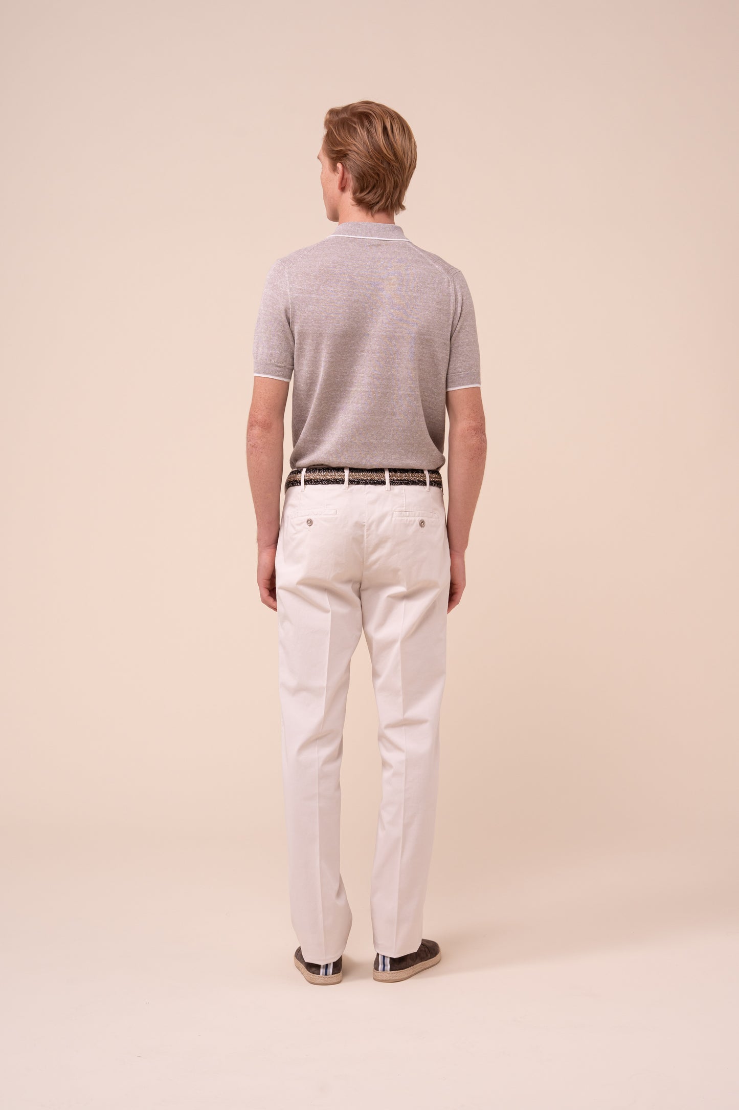 Braided Belt Bicolor - COFFEE