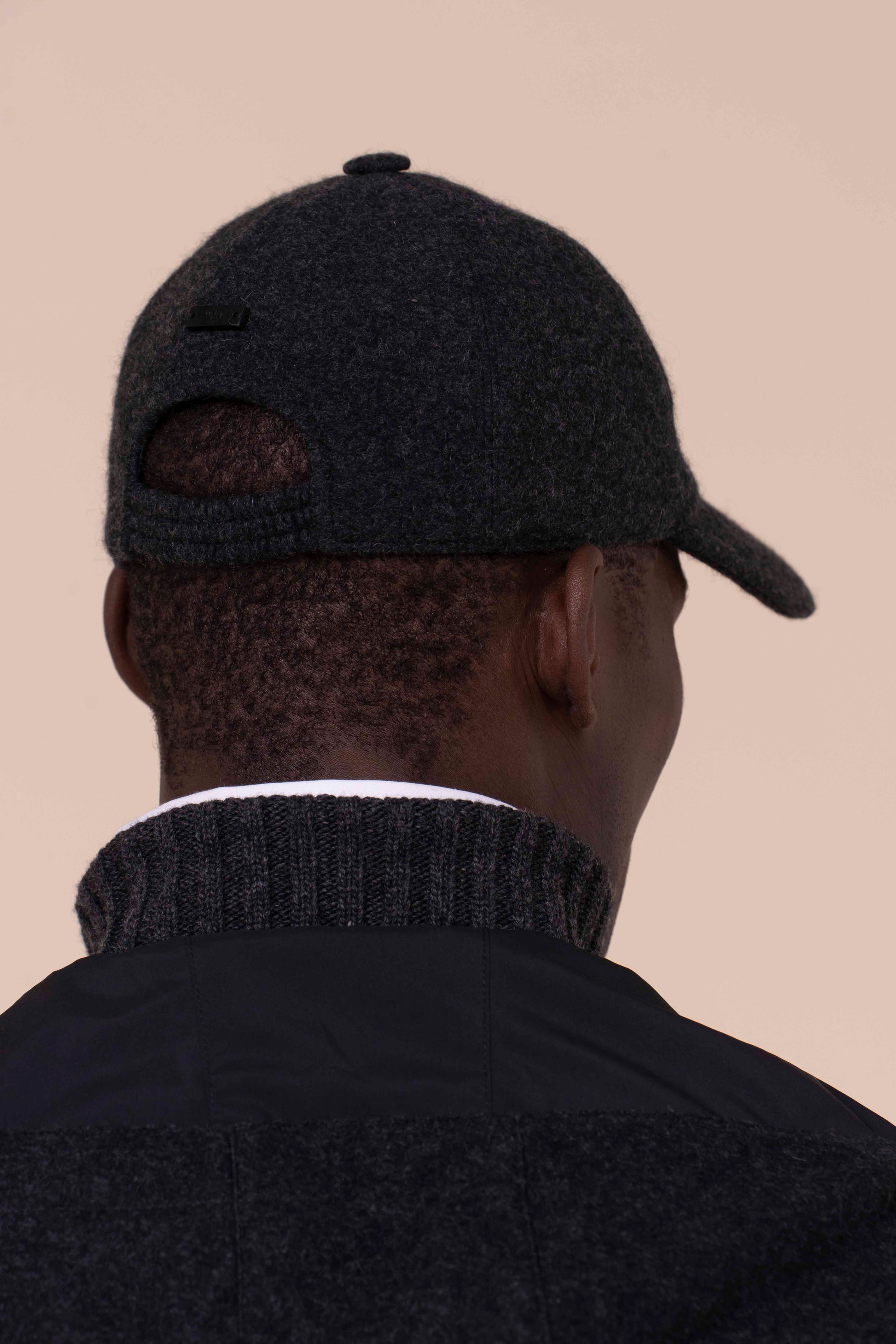 Land Cashmere Cap - ANTHRACITEMELANGE