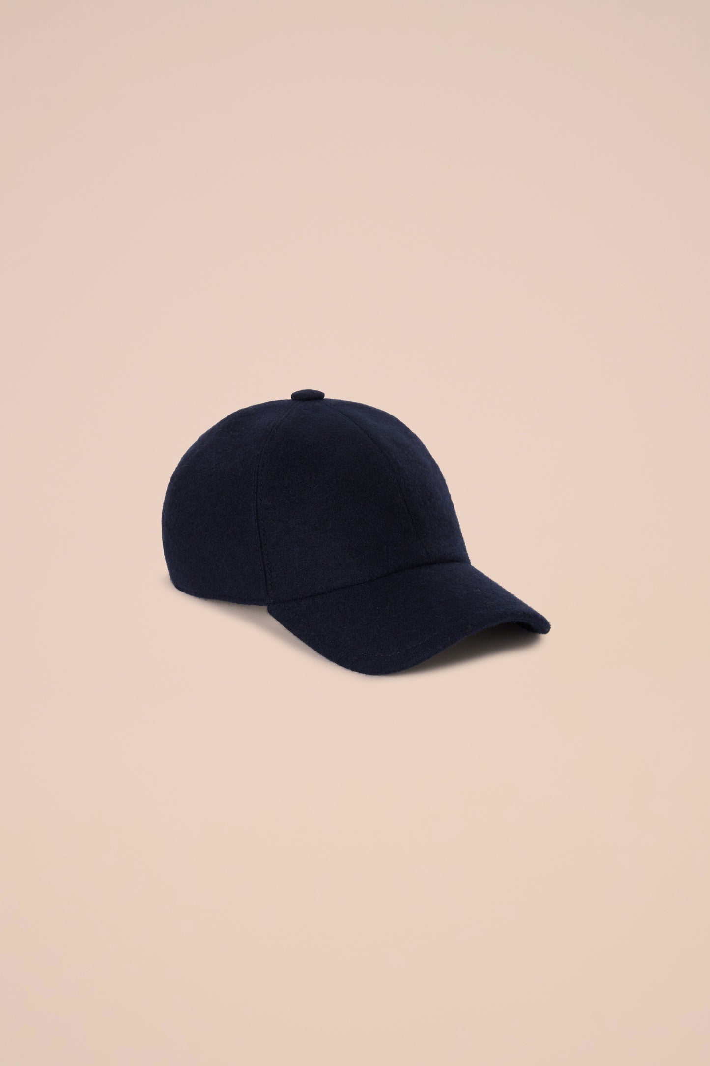 Land cappello da baseball in cashmere - CHOCOLATE