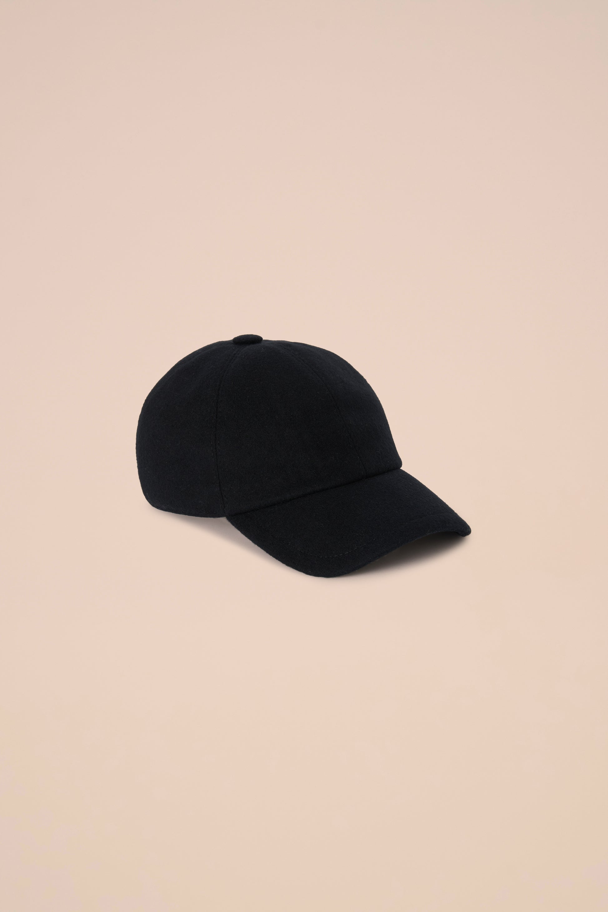 Land cappello da baseball in cashmere - CHOCOLATE