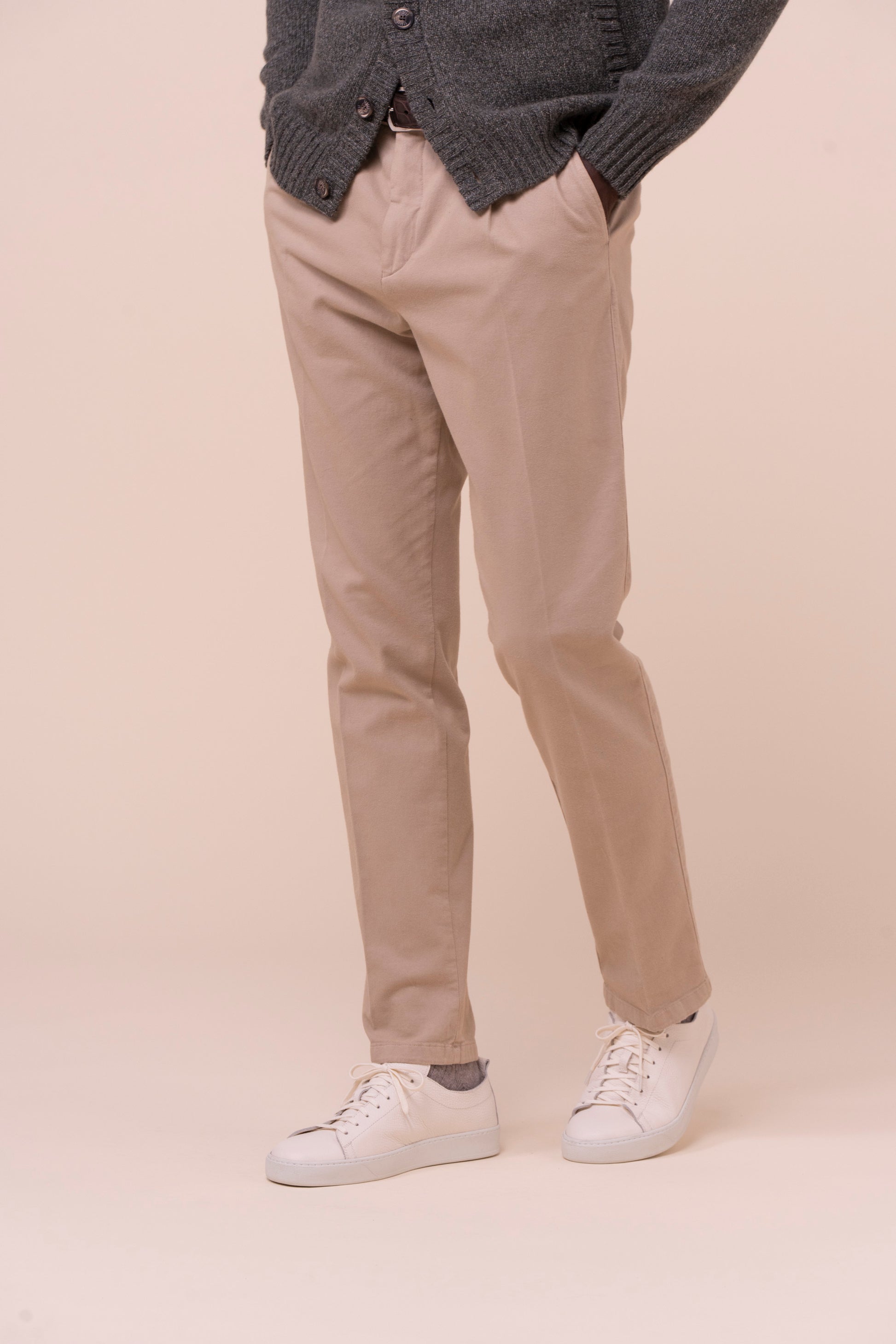 Anversa Leather Sneakers - ICE