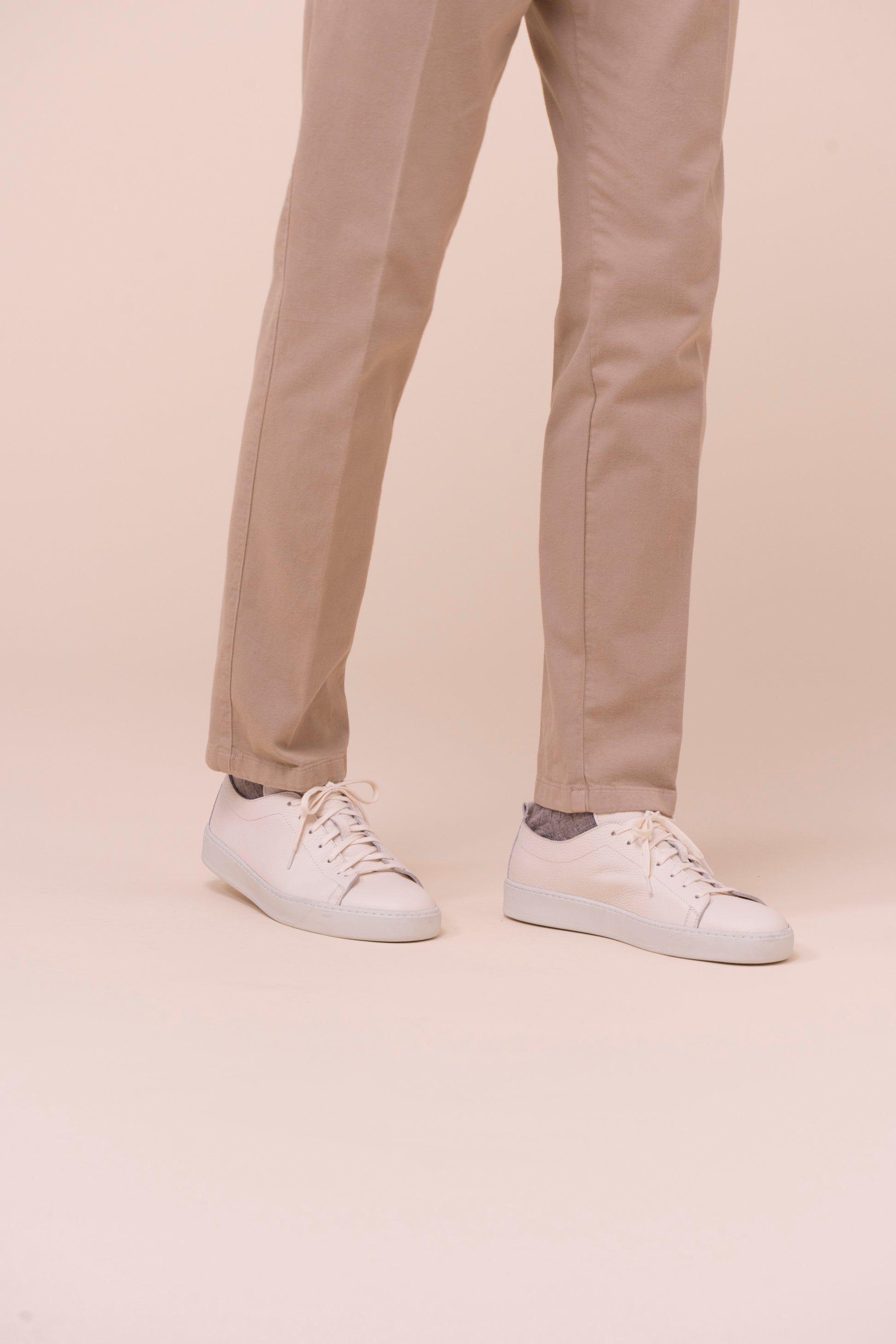 Anversa Leather Sneakers - ICE