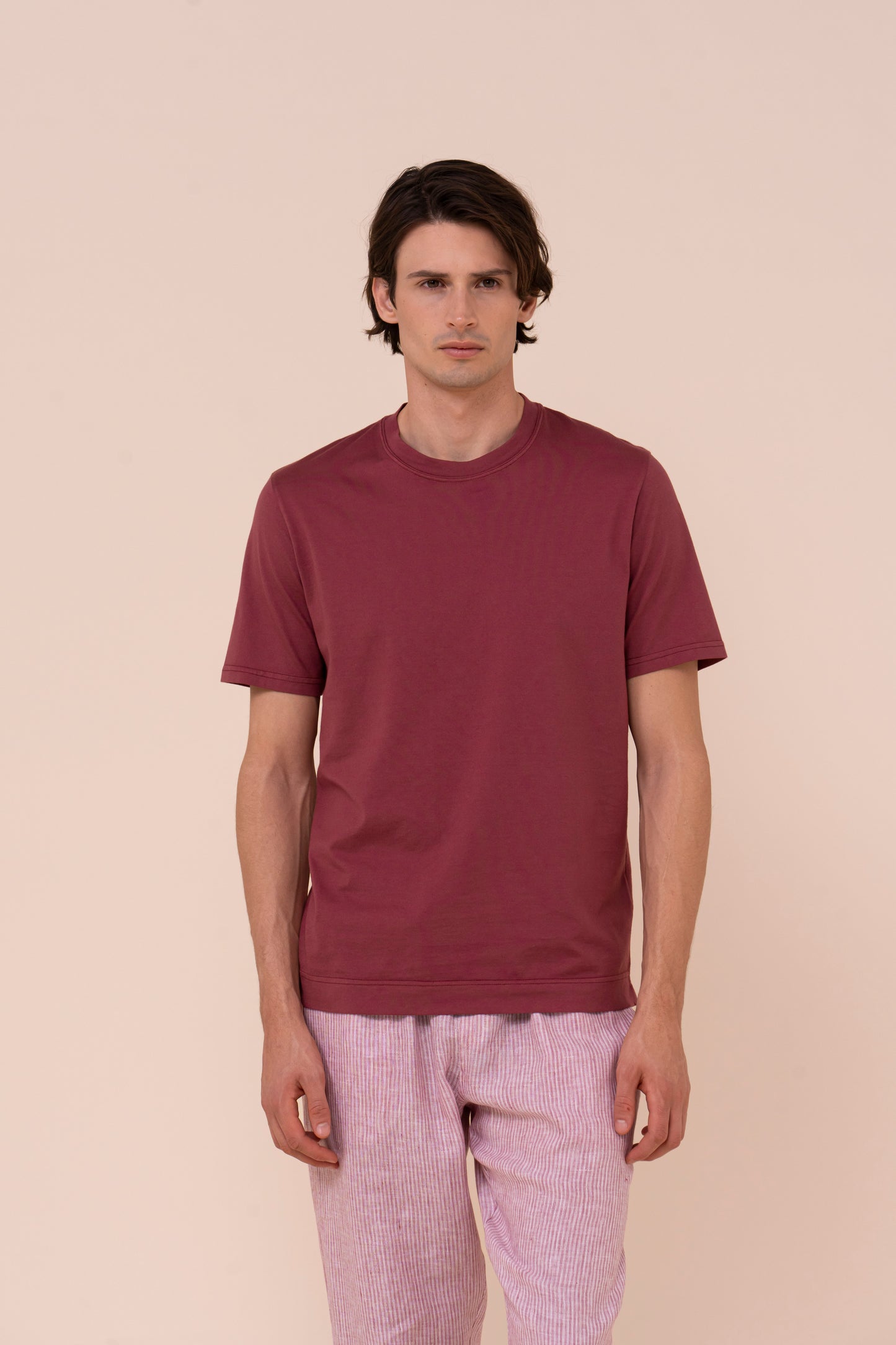 Extreme Organic Cotton Short Sleeve T-shirt - MERLOT